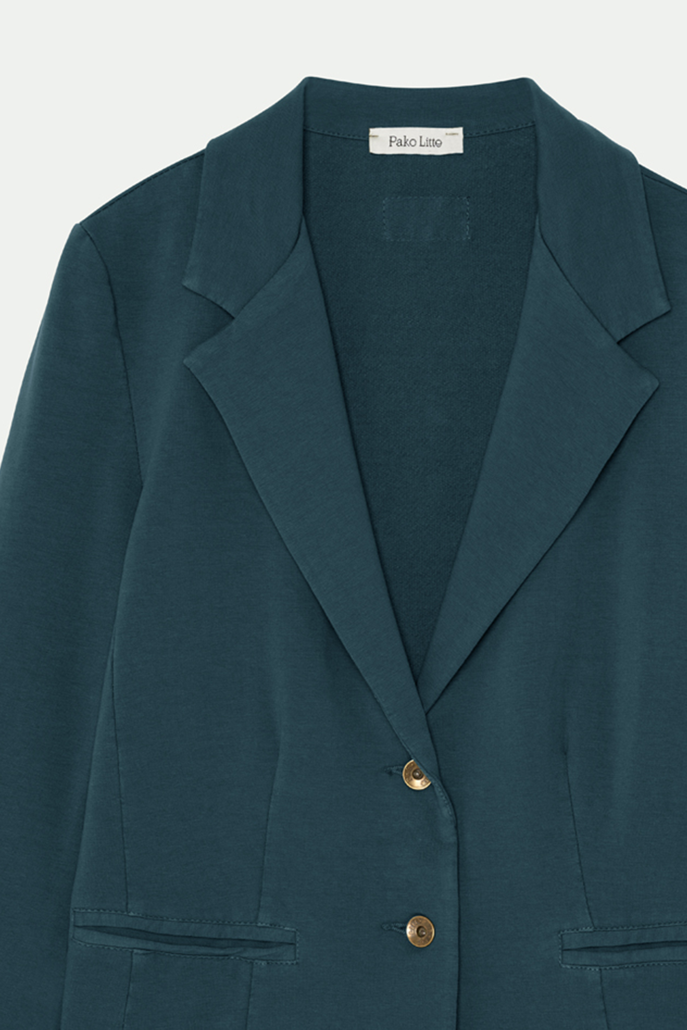 BLAZER MOLLETON ADELIA VERT FOREST