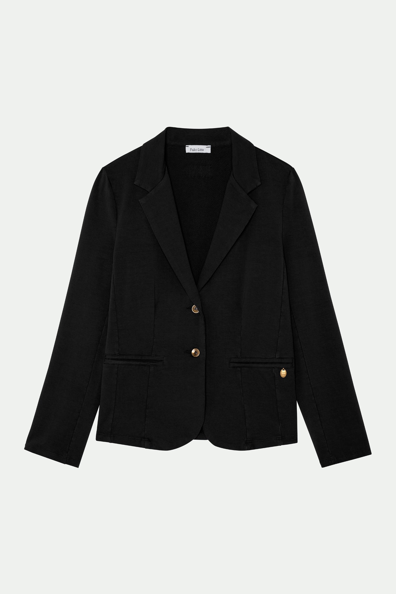 BLAZER MOLLETON ADELIA NOIR AH24