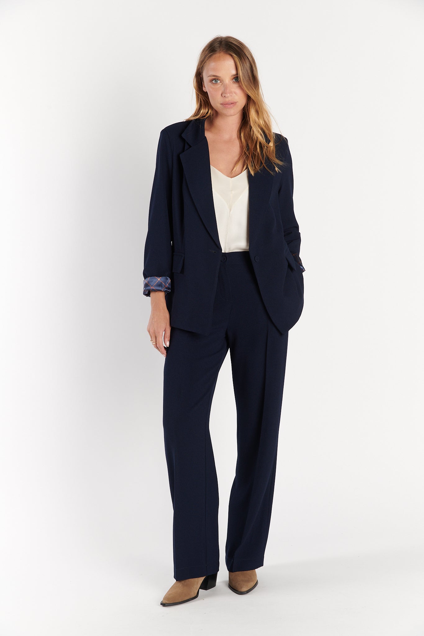 BLAZER AMPLE CÉSAR MARINE
