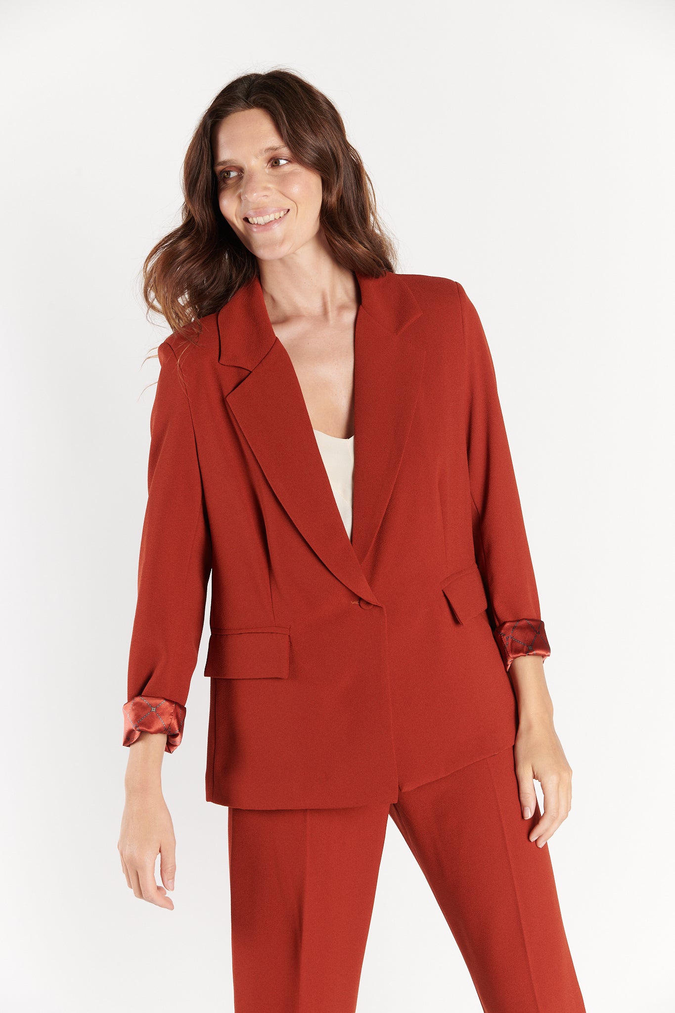BLAZER AMPLE CÉSAR SAFRAN