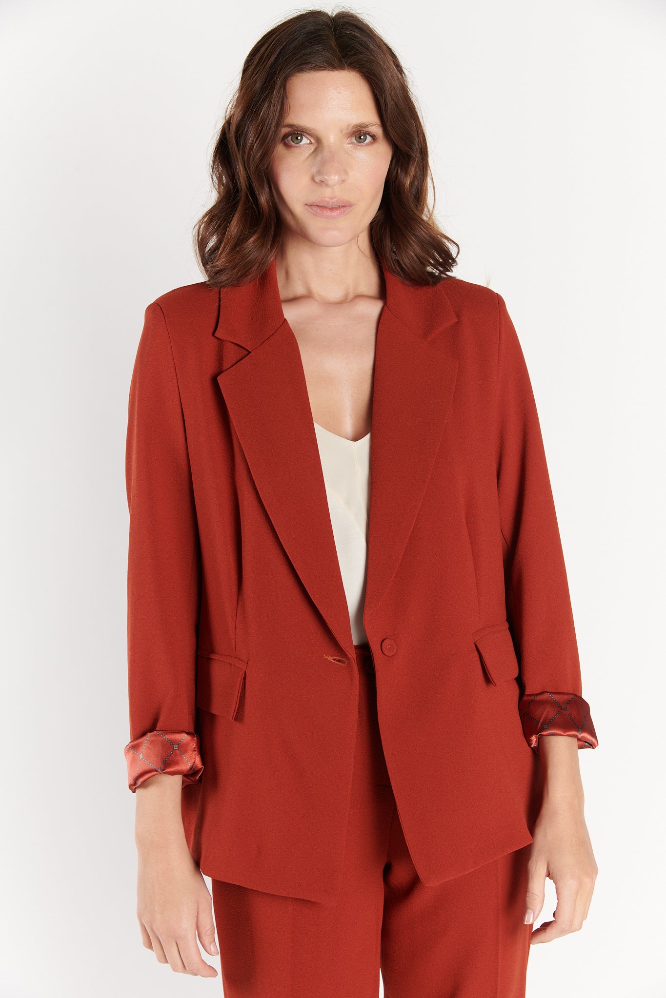 BLAZER AMPLE CÉSAR SAFRAN