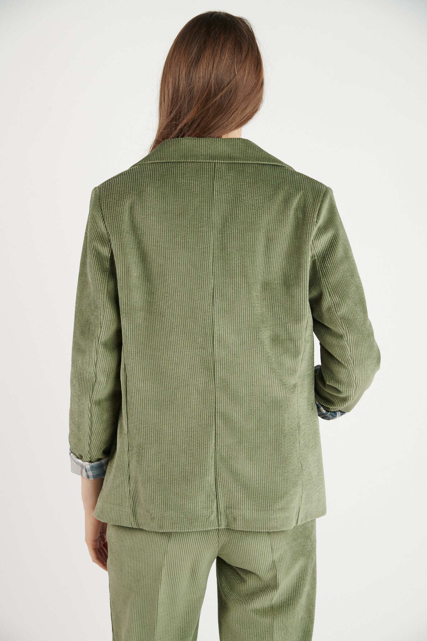 BLAZER VELOURS BETH KAKI