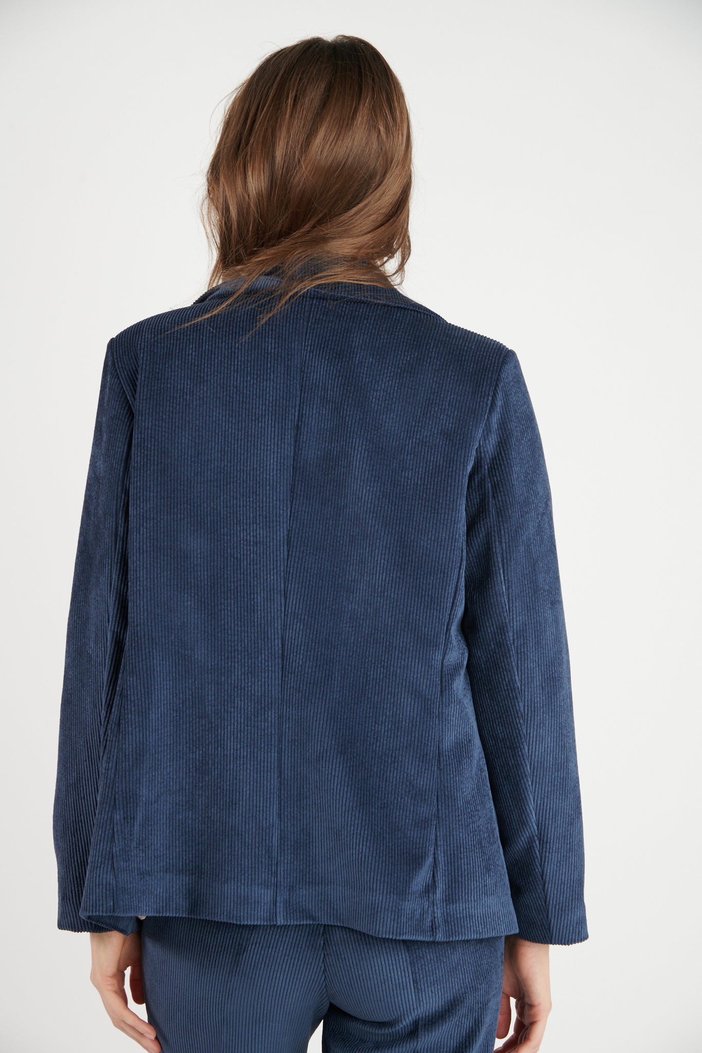 BLAZER VELOURS BETH MARINE