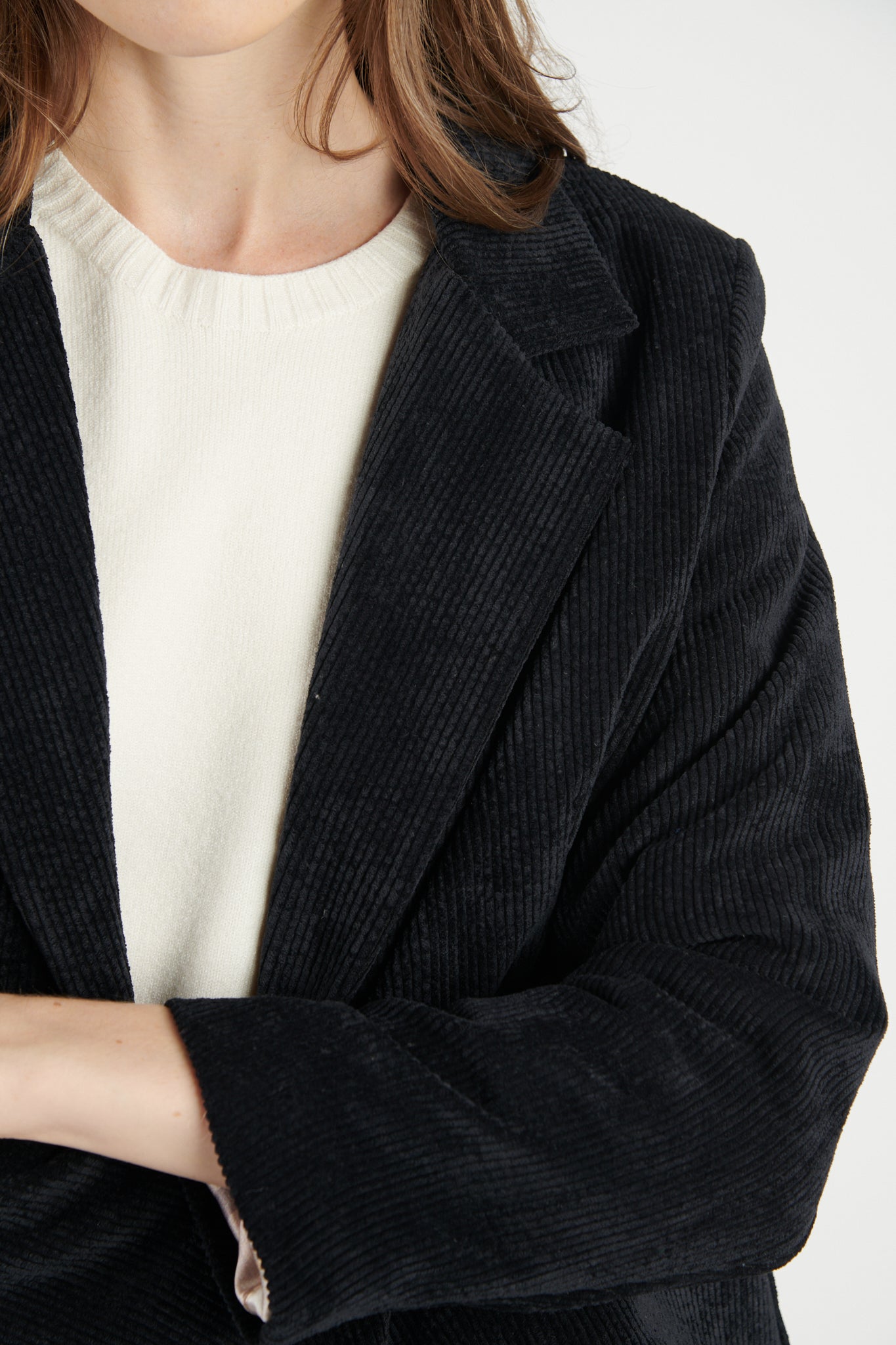 BLAZER VELOURS BETH NOIR