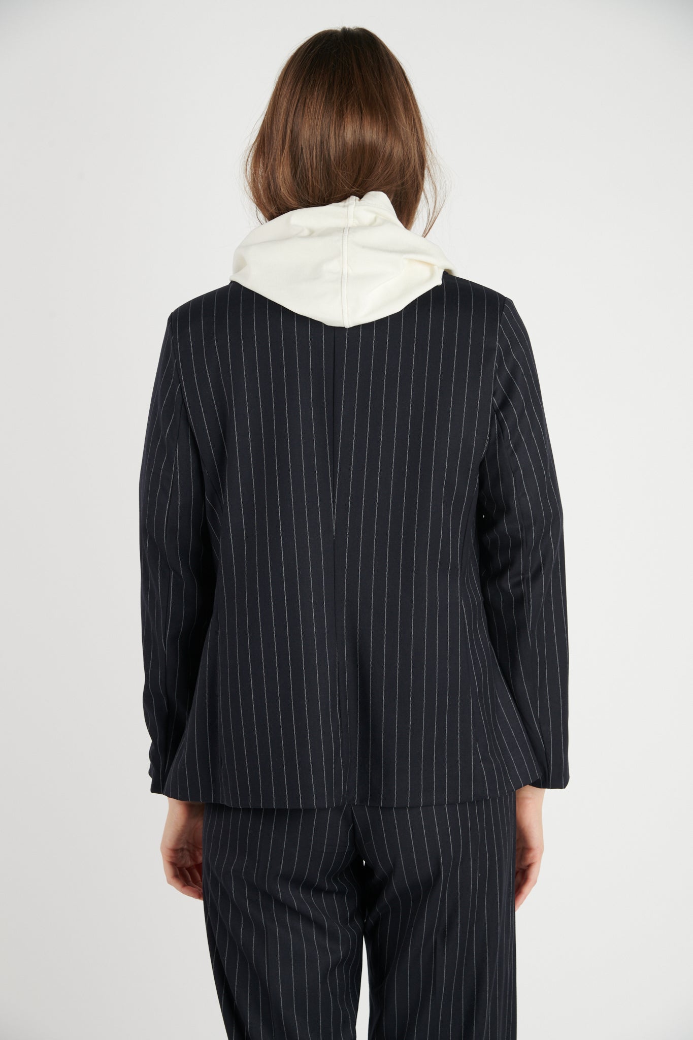 BLAZER OVERSIZE À RAYURES MARINE DAIMON