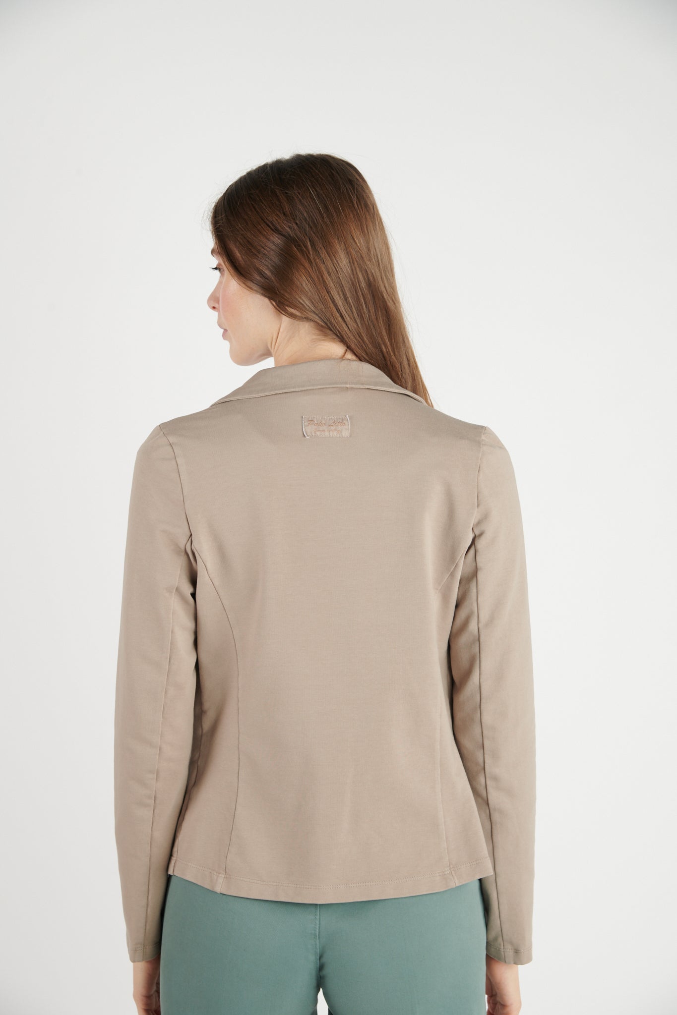 BLAZER MOLLETON ADELIA TAUPE