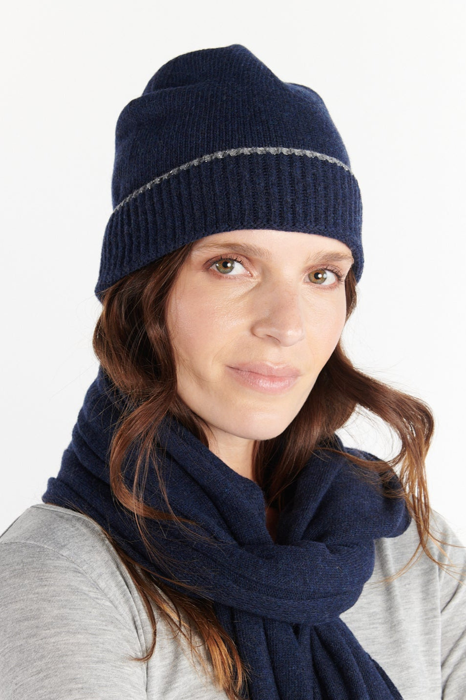 BONNET CACHEMIRE DAE MARINE