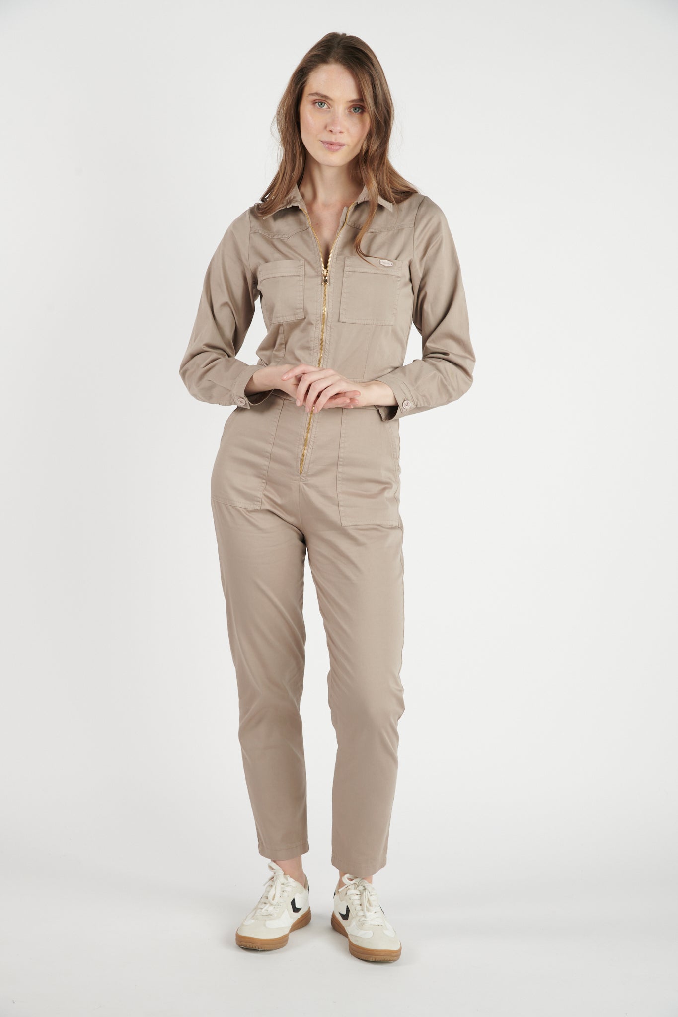 COMBINAISON PANTALON BARCLAY TAUPE