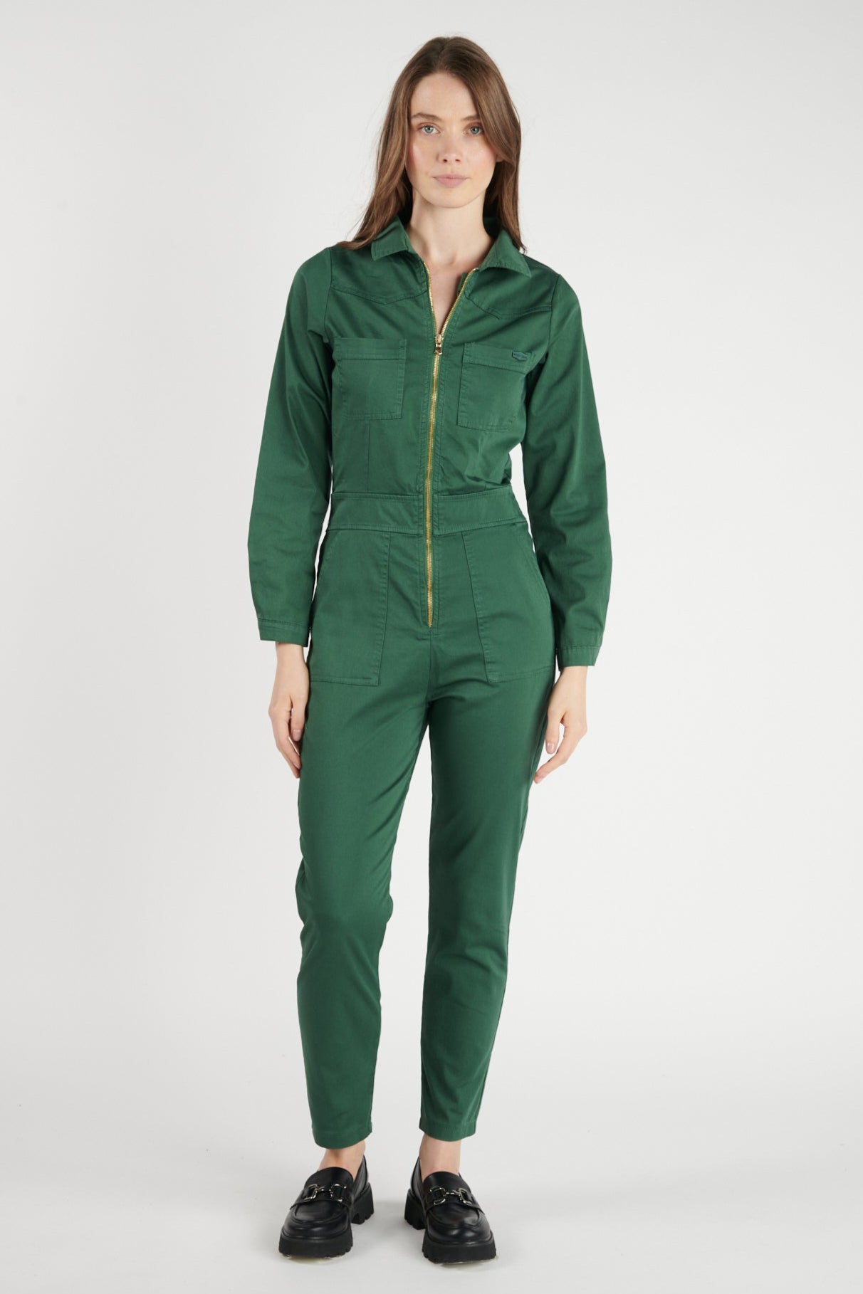 COMBINAISON PANTALON BARCLAY VERT PIN