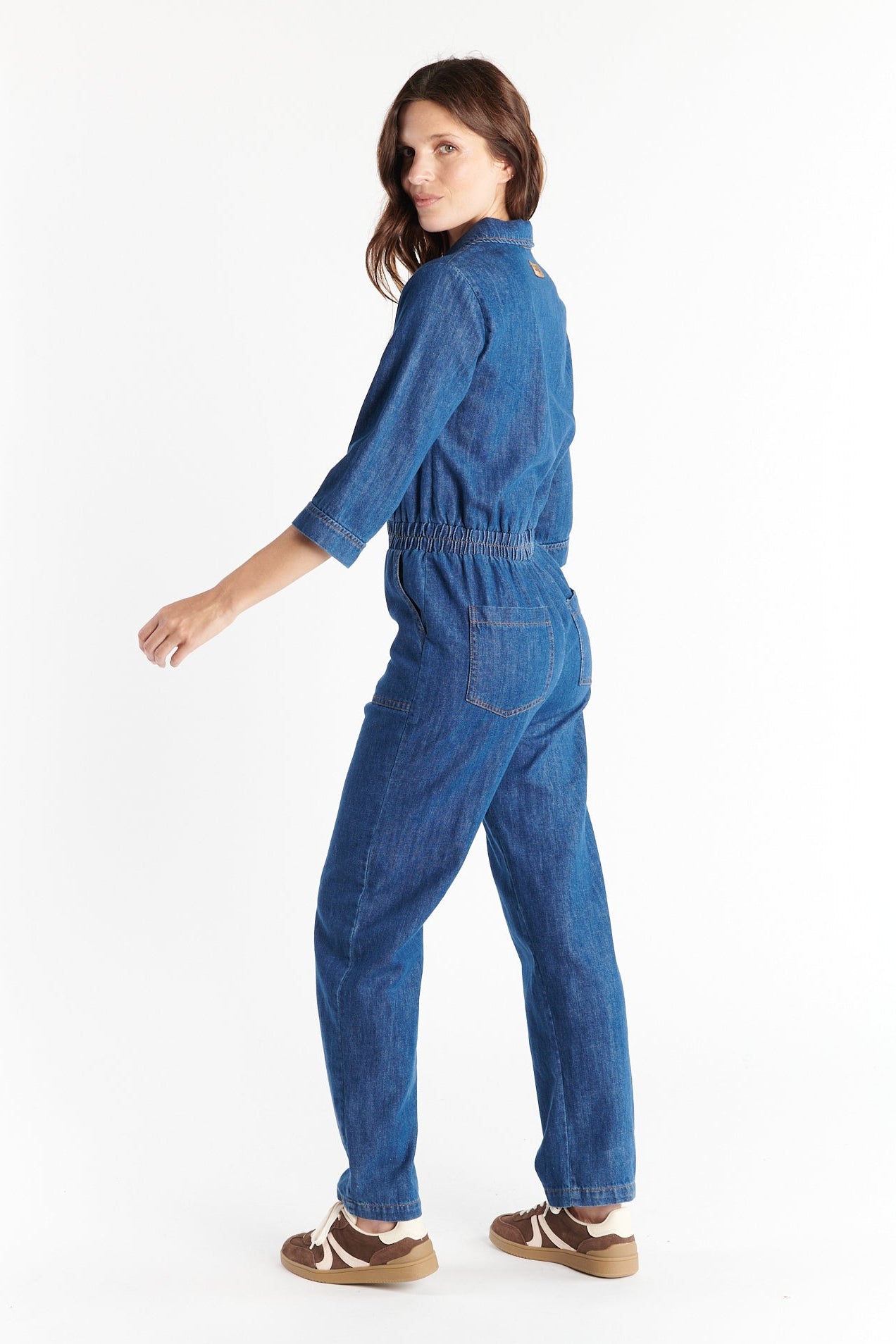 COMBINAISON JEAN BLEU DAMLA