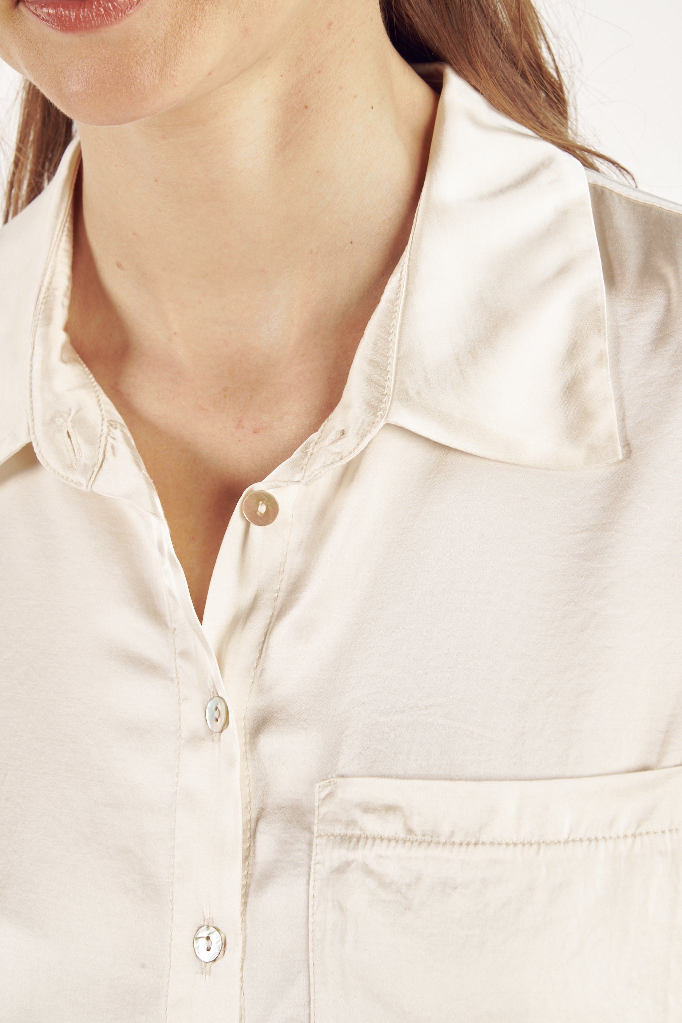 CHEMISE COURTE CALLIOPE NATUREL