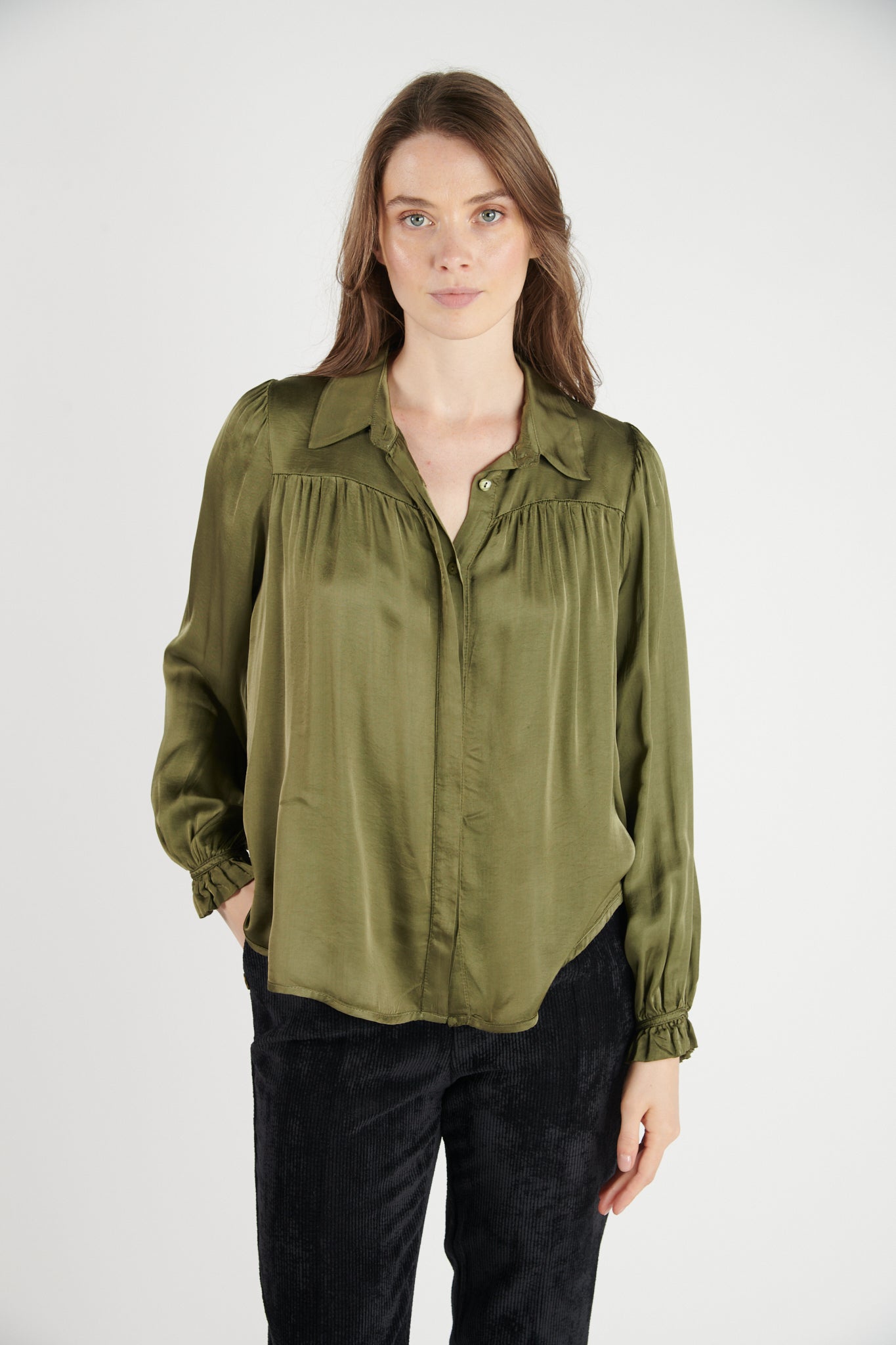 CHEMISE PEINTRE DANOA KAKI