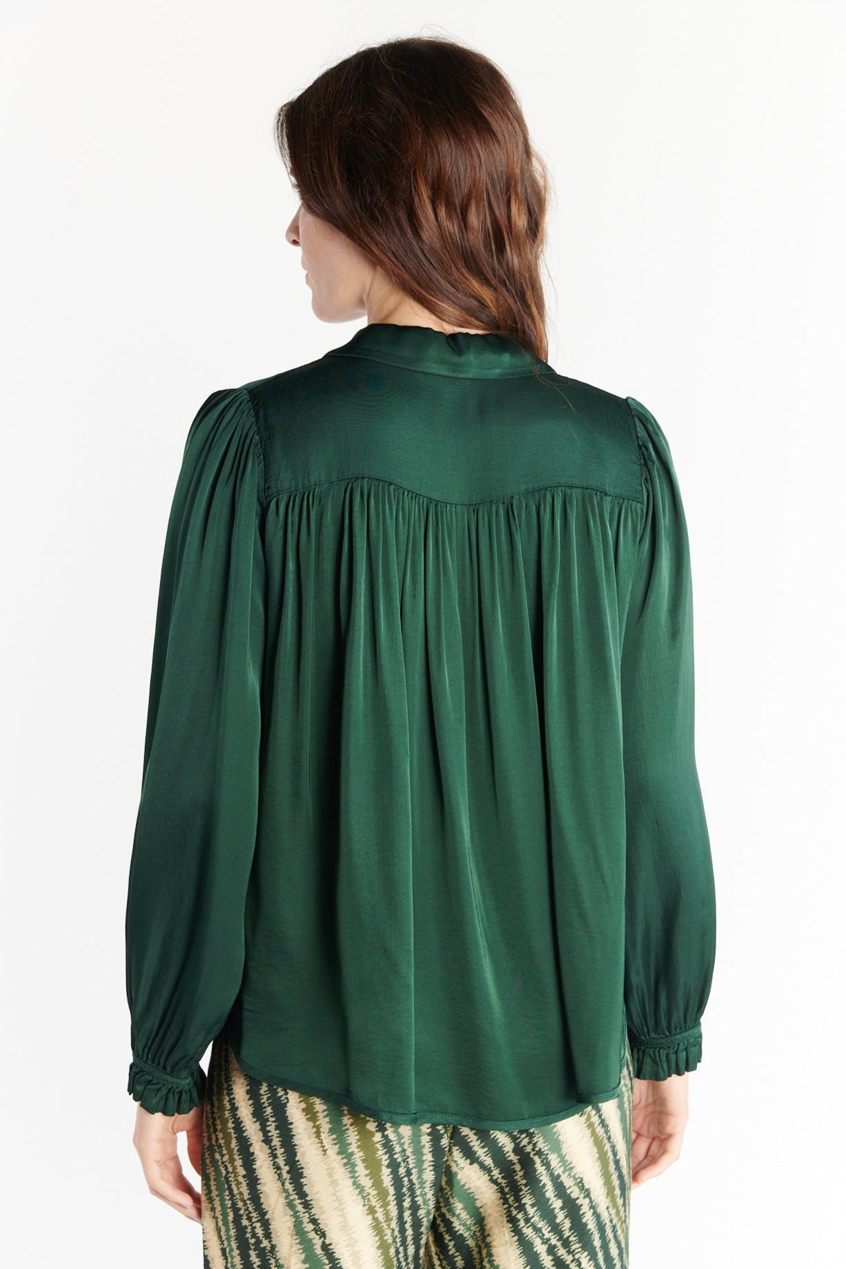 CHEMISE PEINTRE DANOA VERT PIN