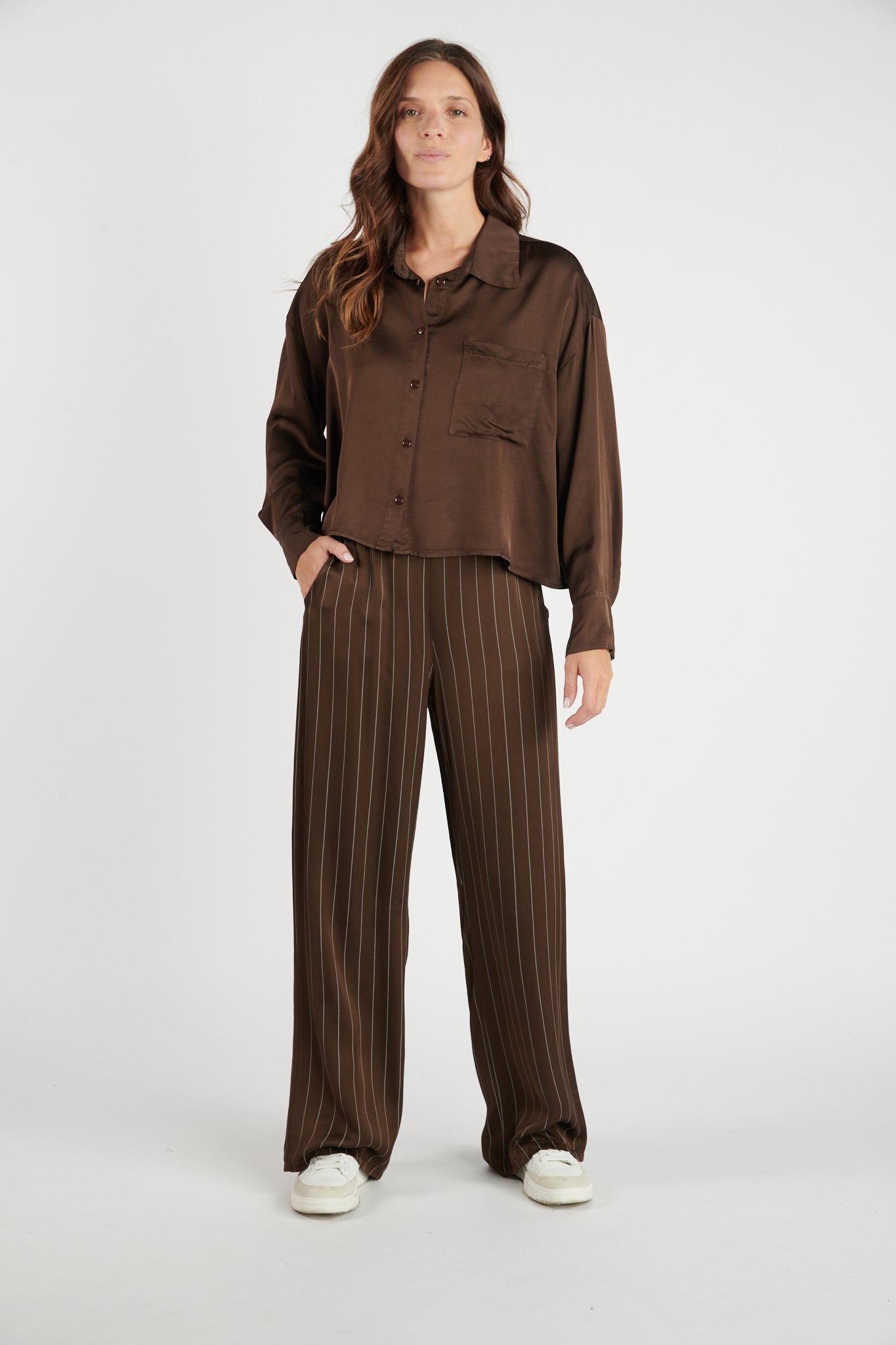 CHEMISE FLUIDE DALIA EBENE