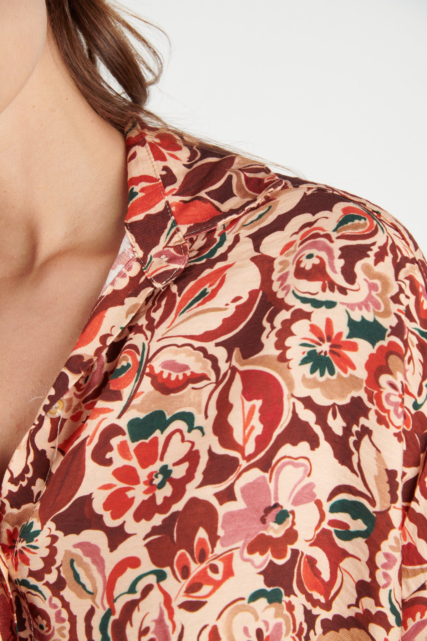 CHEMISE DAKOTA IMPRIMÉ FLOWER PRUNE