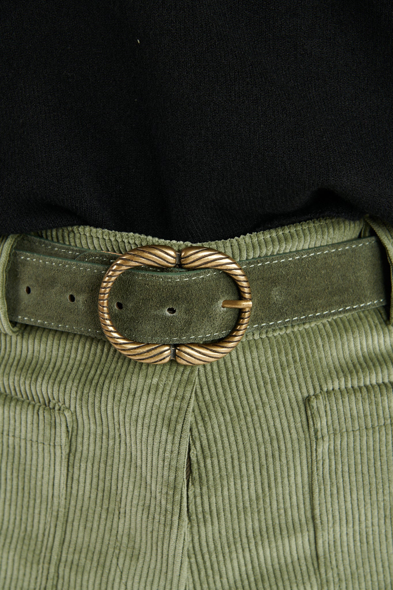 CEINTURE DAIM DORINE KAKI