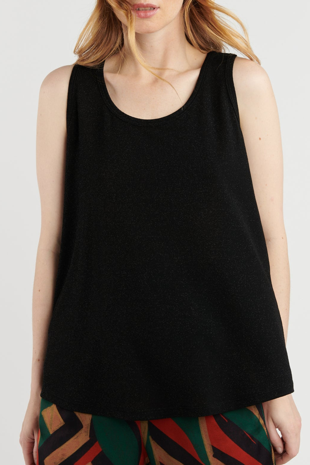 DÉBARDEUR PAILLETTE MILA NOIR