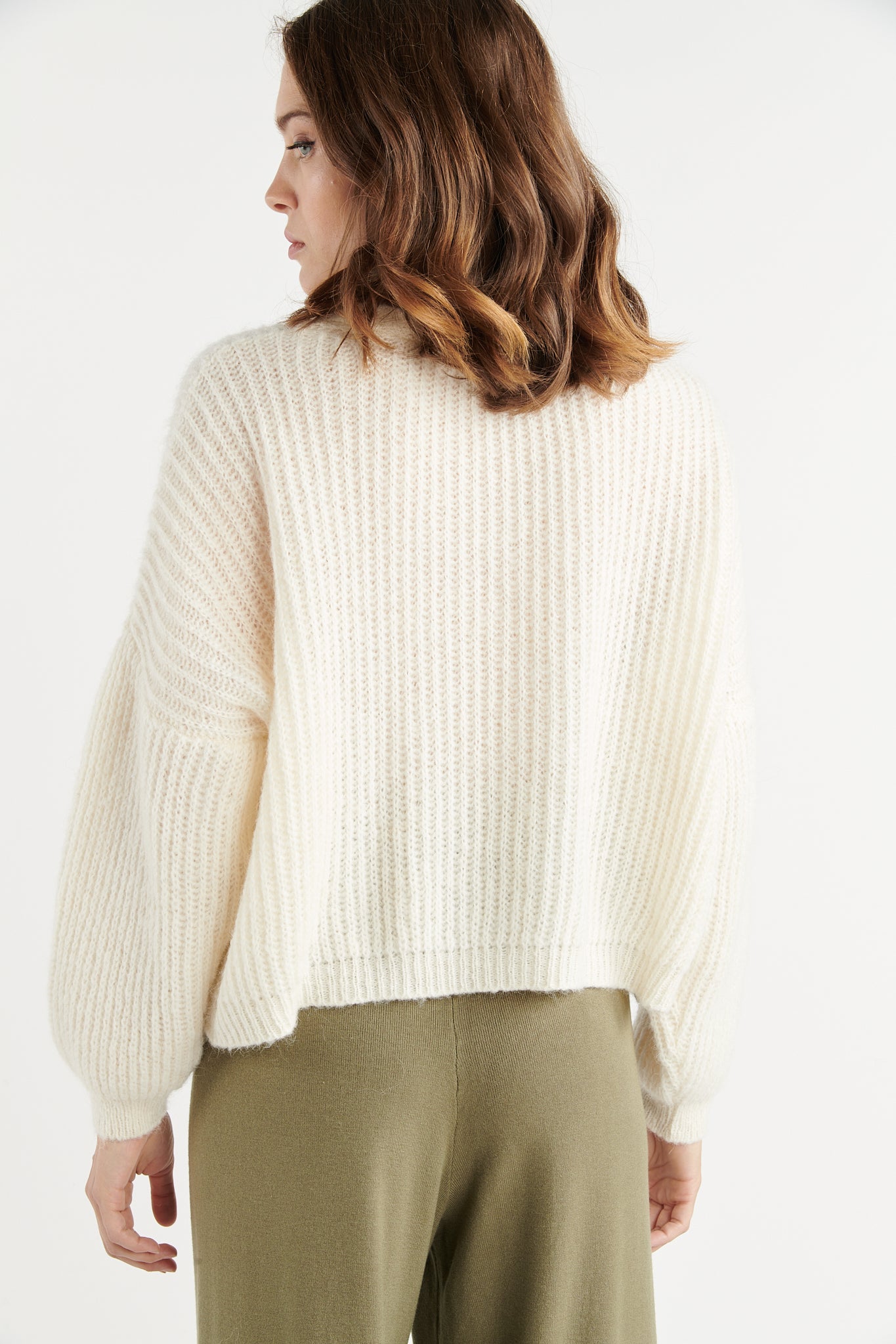 GILET AMPLE BERNARD NATUREL