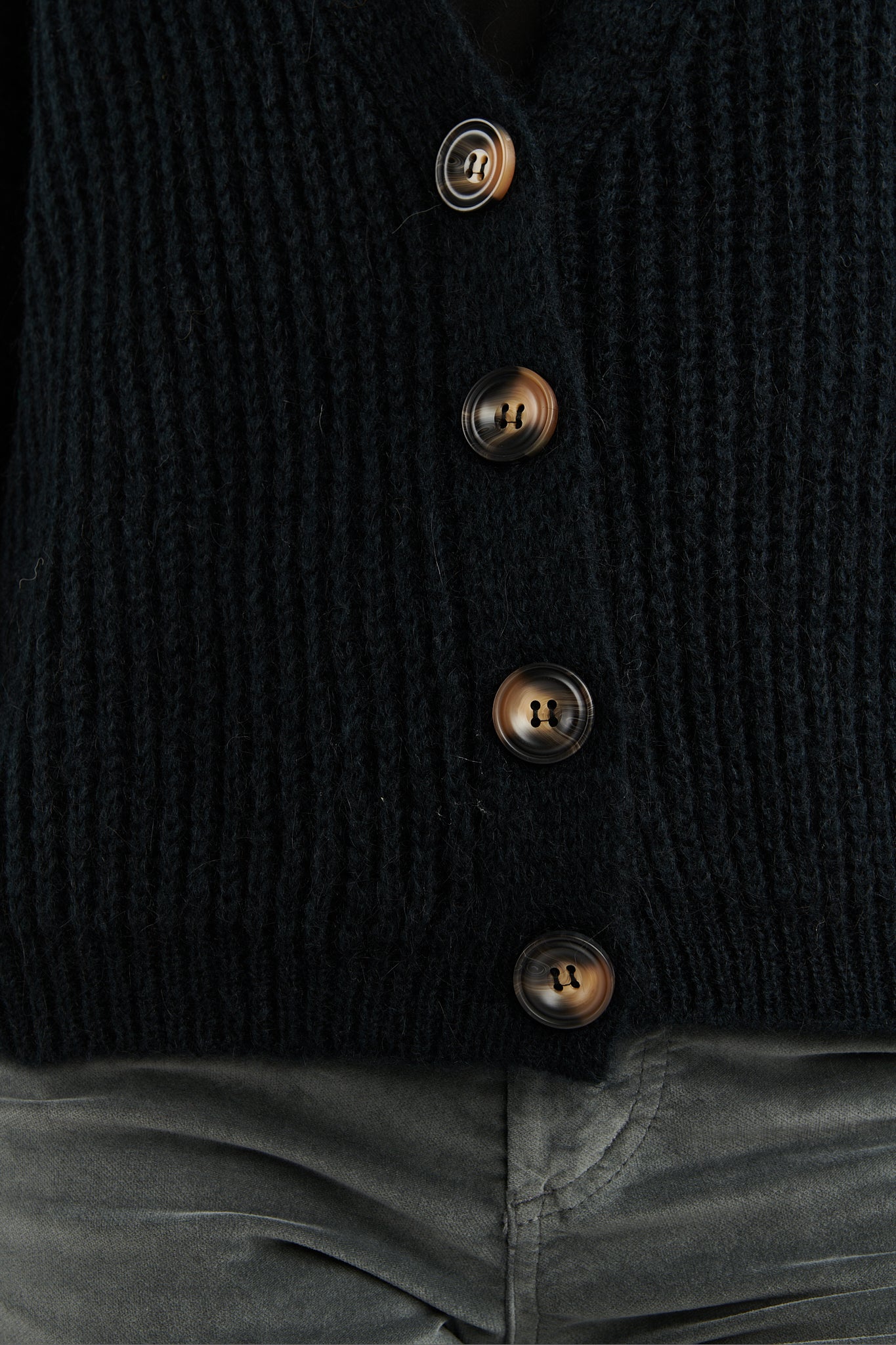 GILET AMPLE BERNARD NOIR