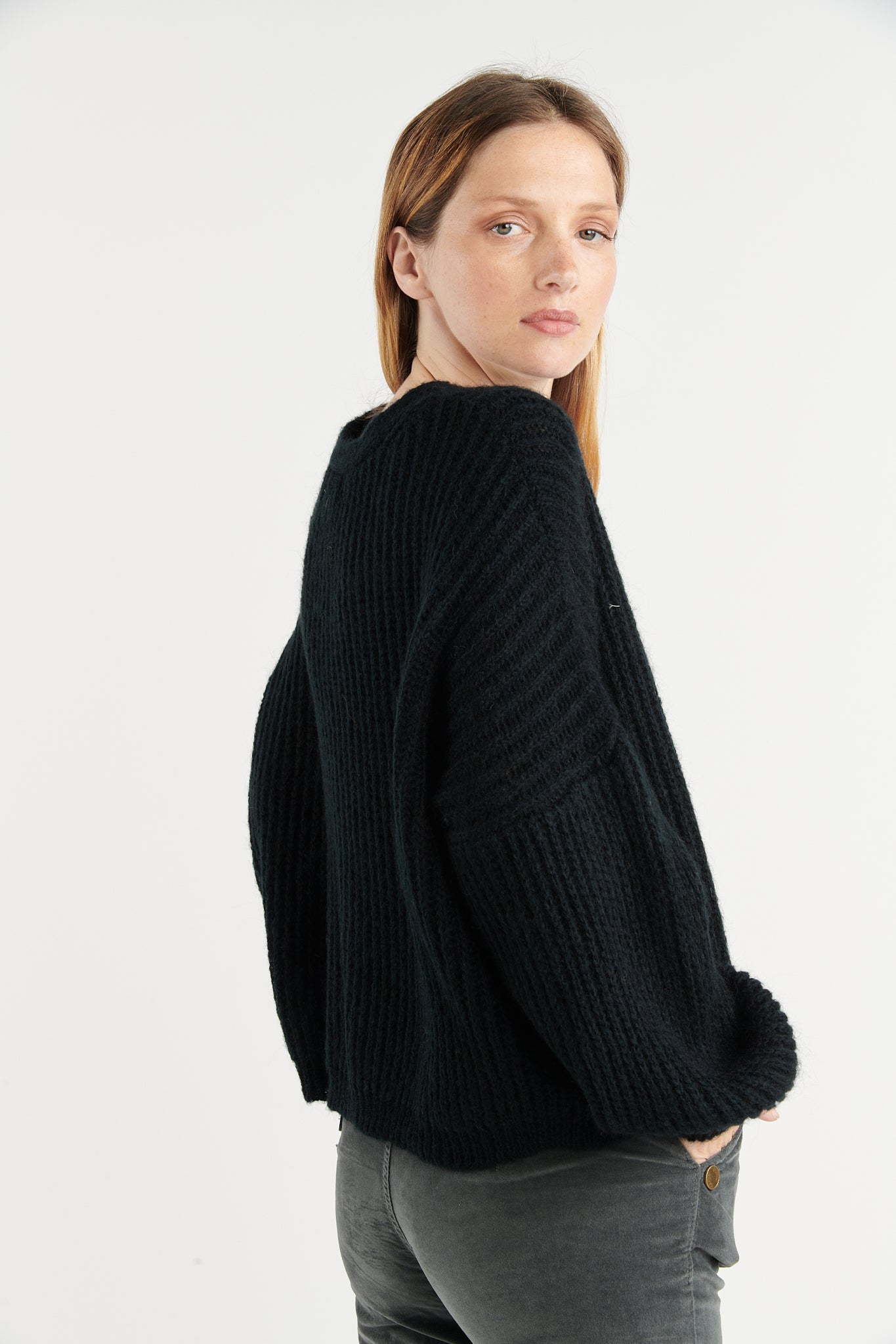 GILET AMPLE BERNARD NOIR