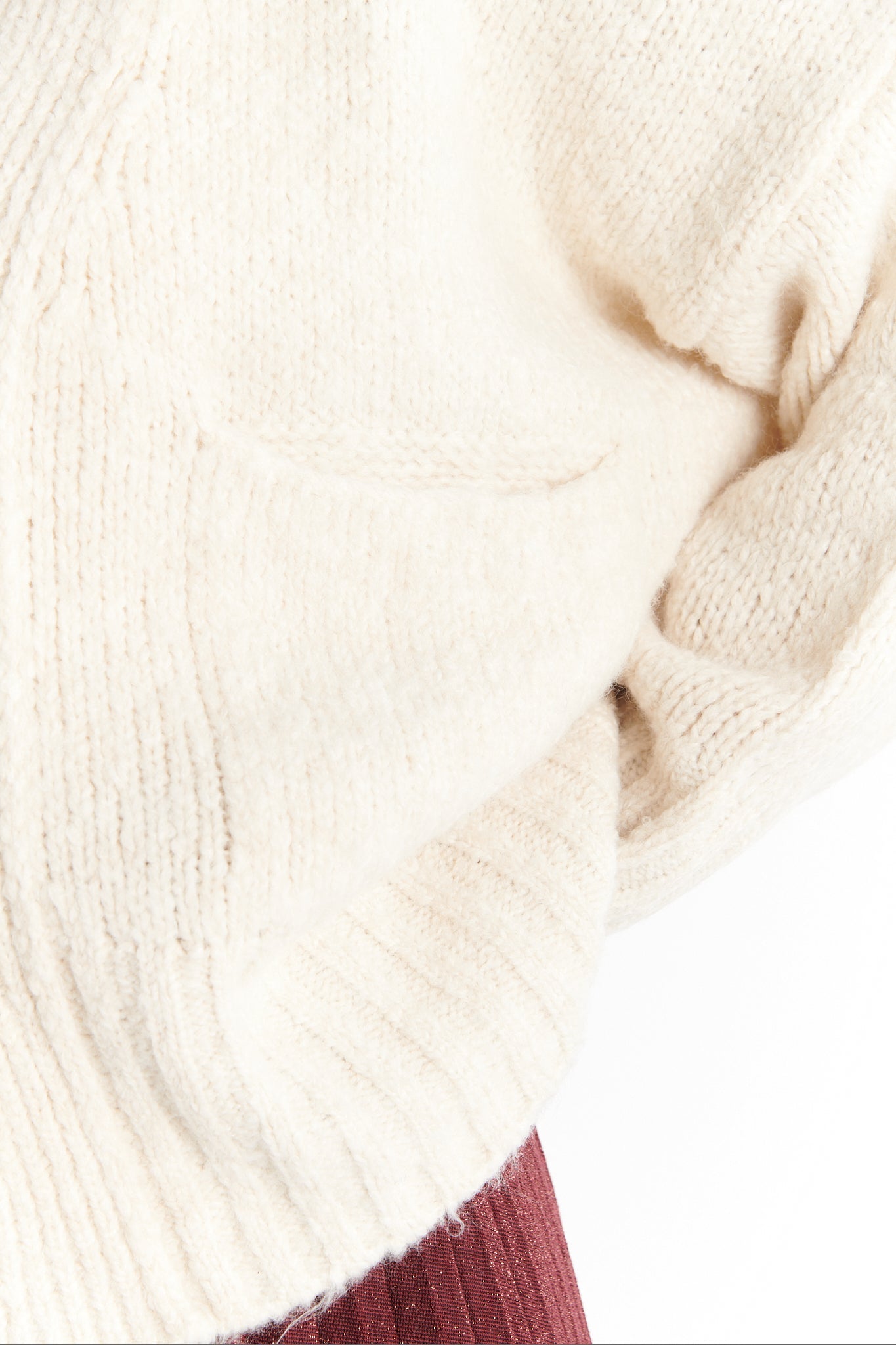 GILET MAILLE DANATO NATUREL