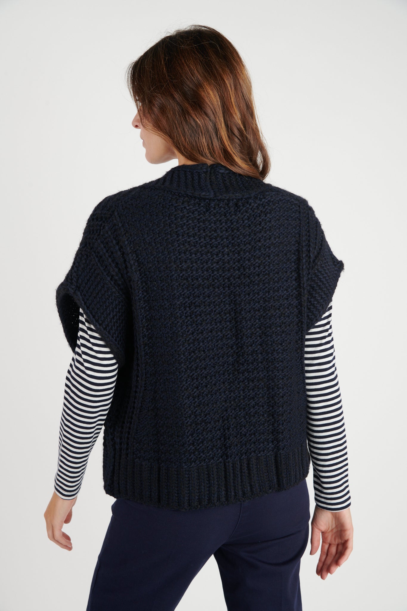 GILET BERNADETTE MARINE