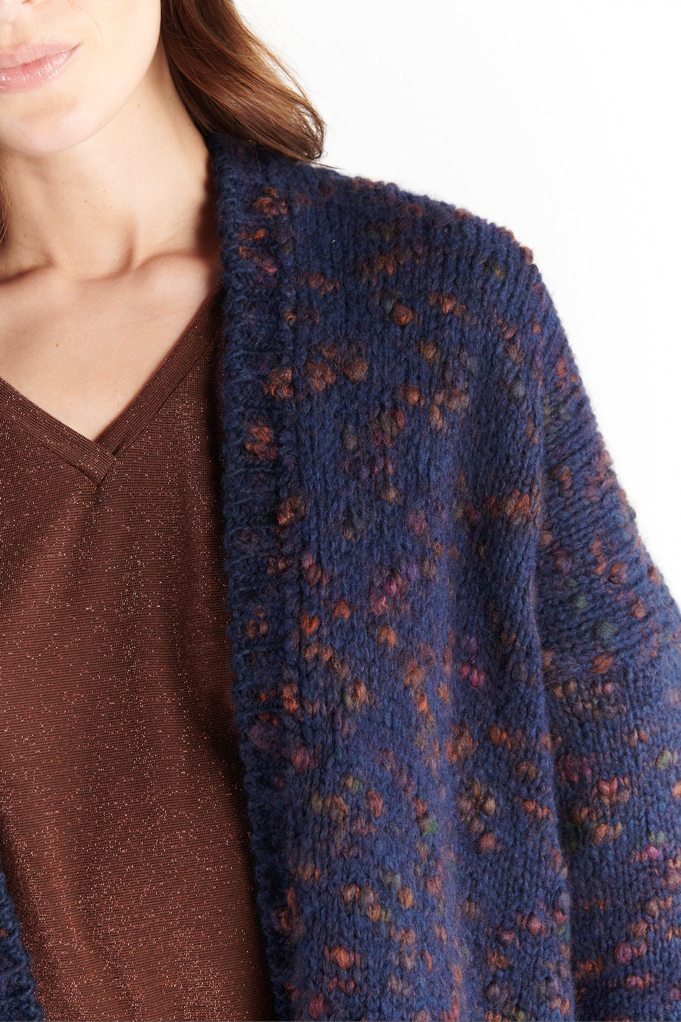 GILET DAY MULTICOLORE MARINE