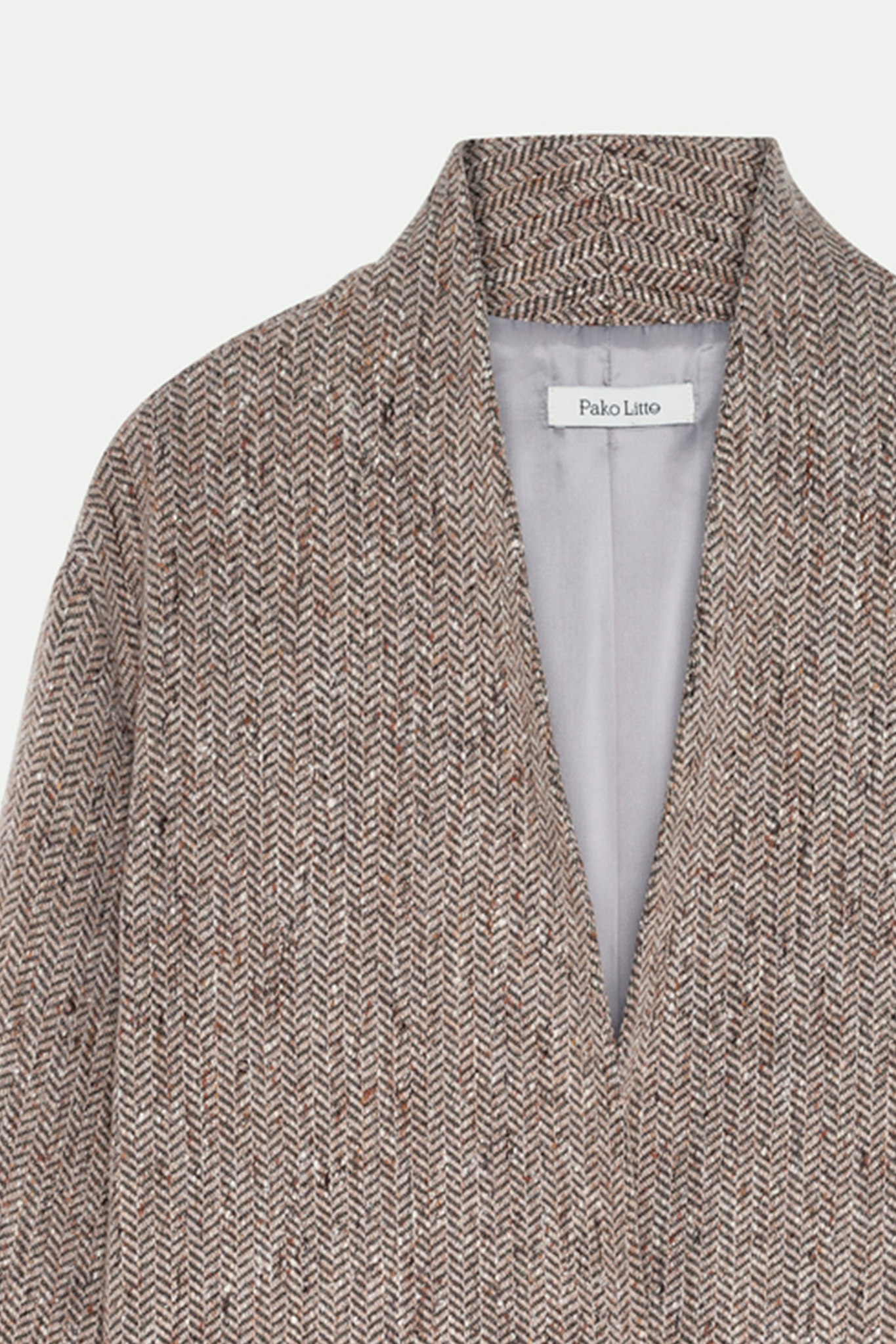 MANTEAU CHEVRON BALDWIN BEIGE