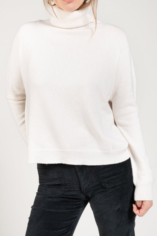 PULL COL ROULÉ MAEVE NATUREL