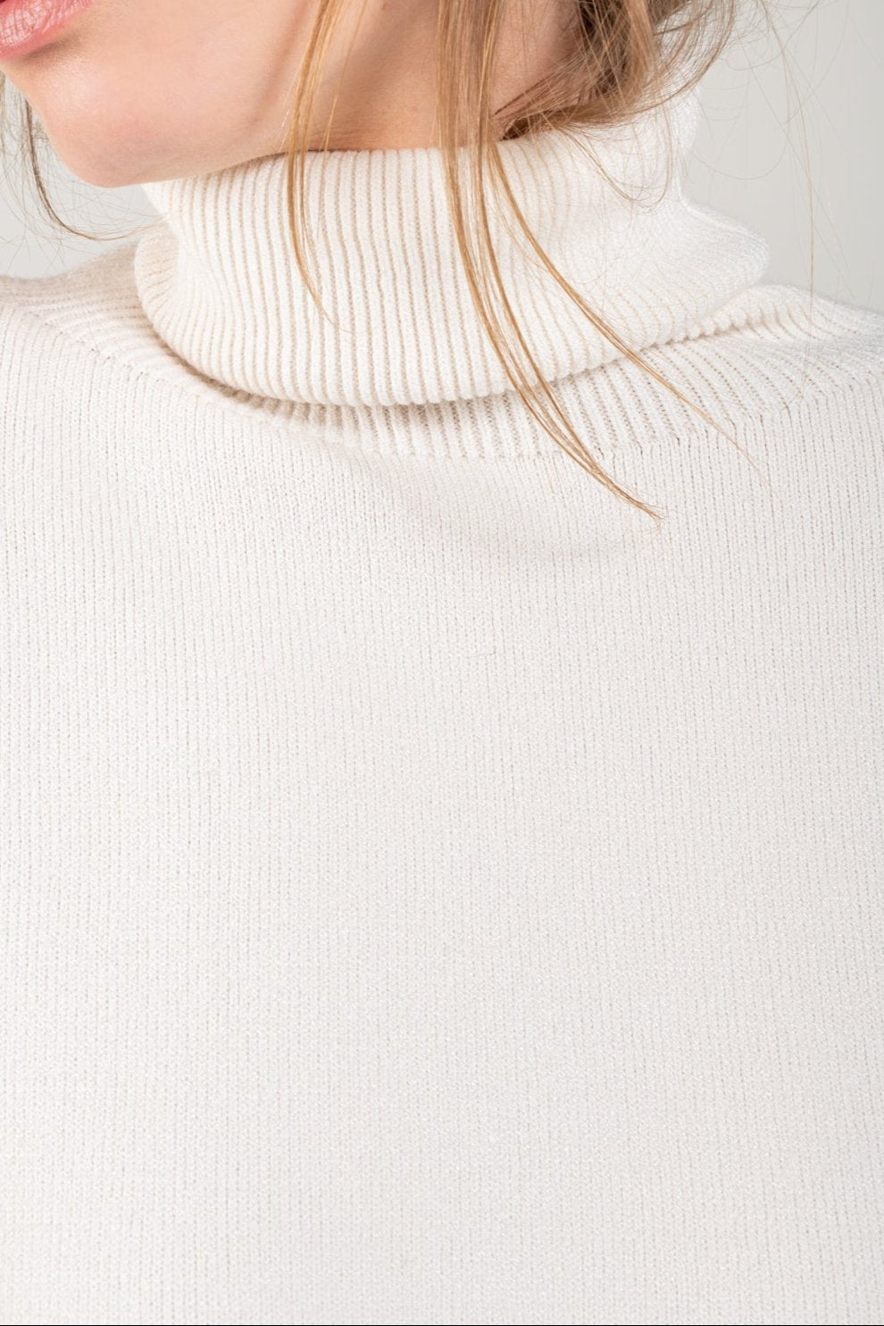 PULL COL ROULÉ MAEVE NATUREL
