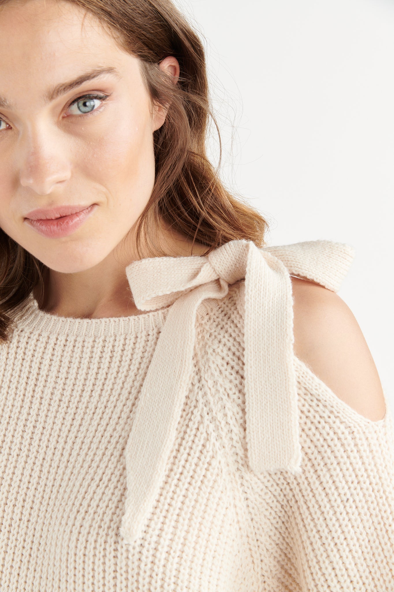 PULL NOUÉ BEYDA NATUREL