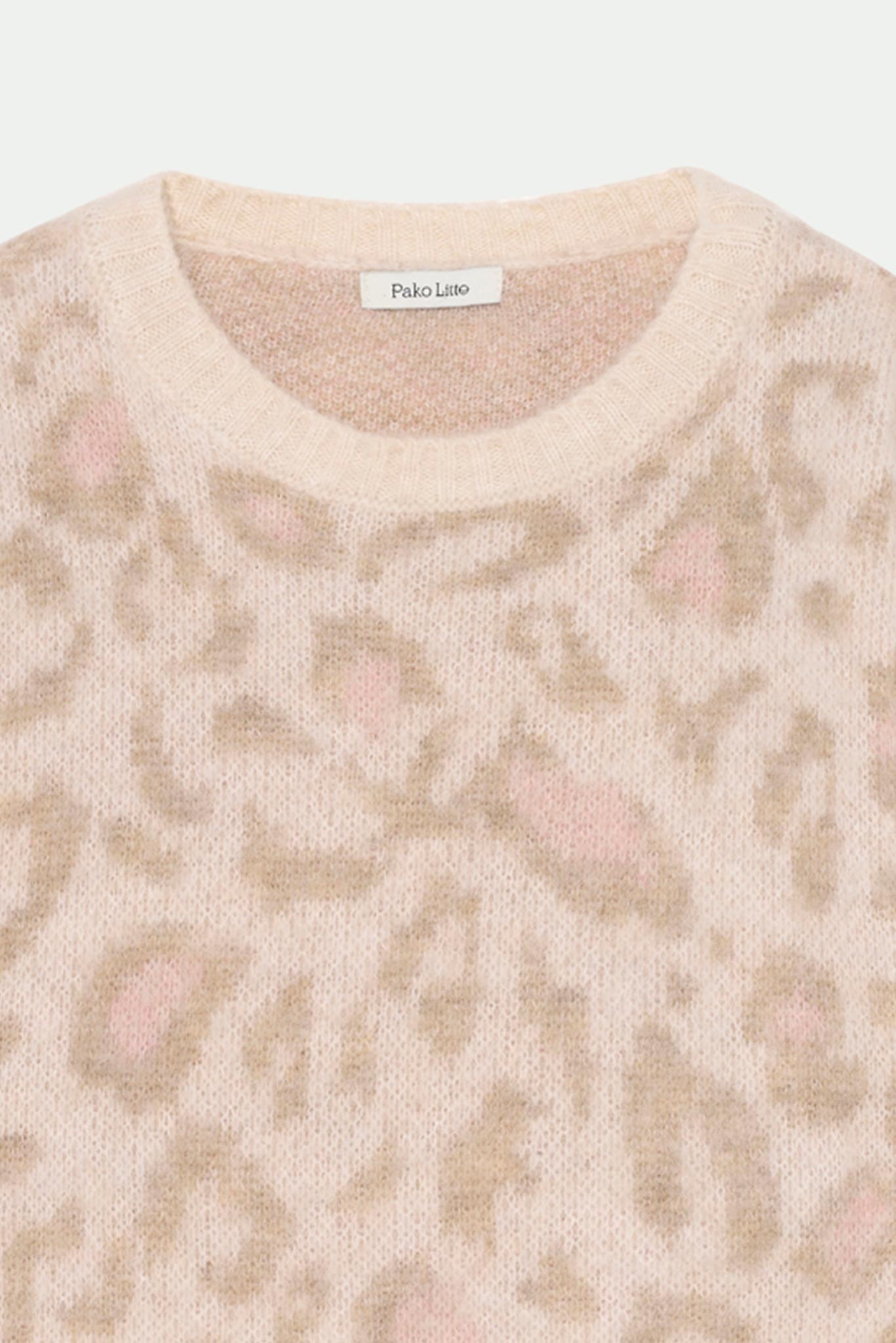 PULL LÉOPARD PASTEL BRIDGET
