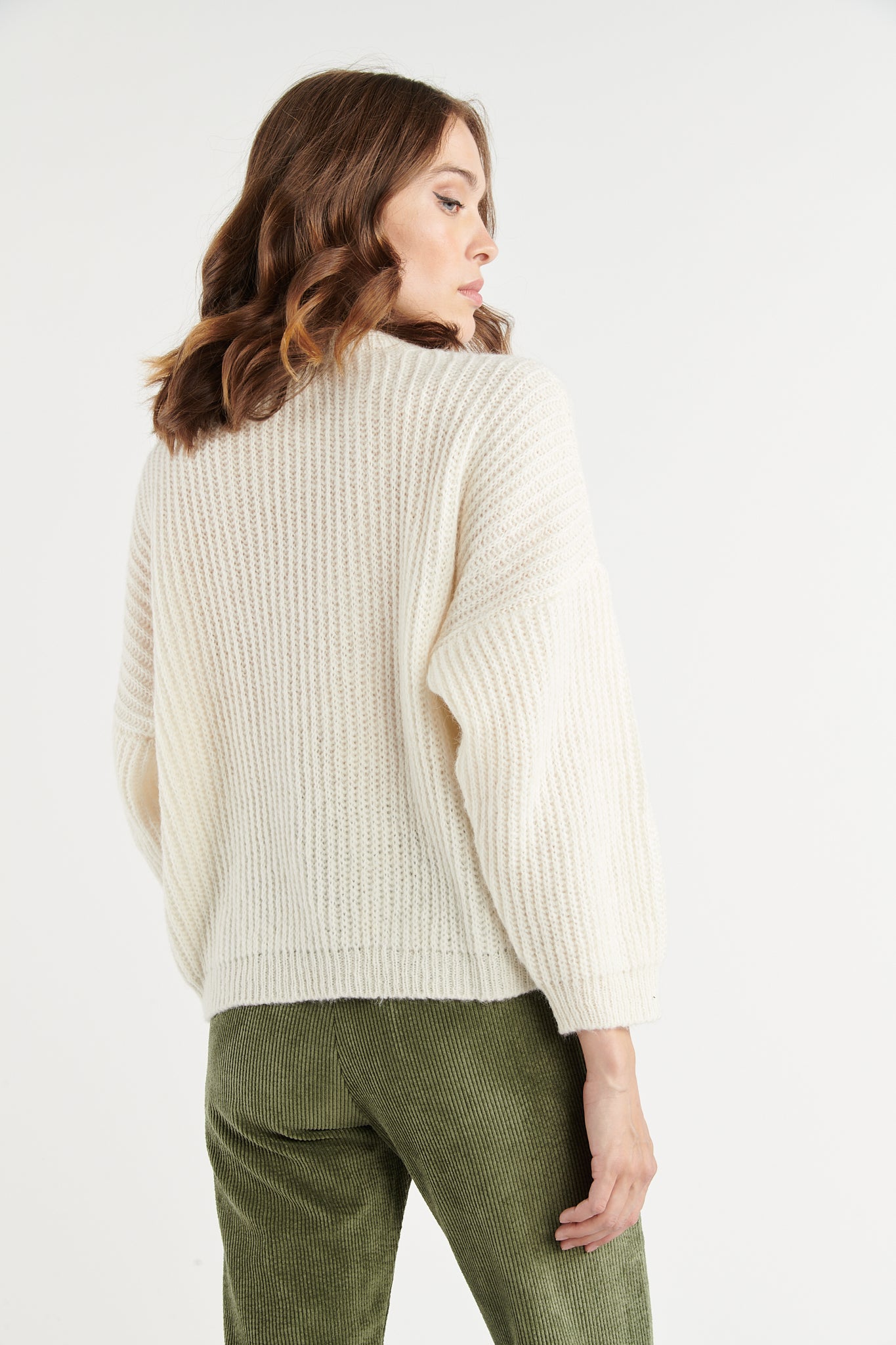 PULL COL V BRYAN NATUREL