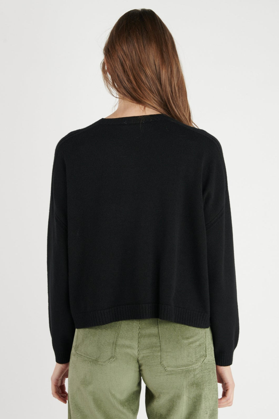PULL COL ROND DANIS NOIR