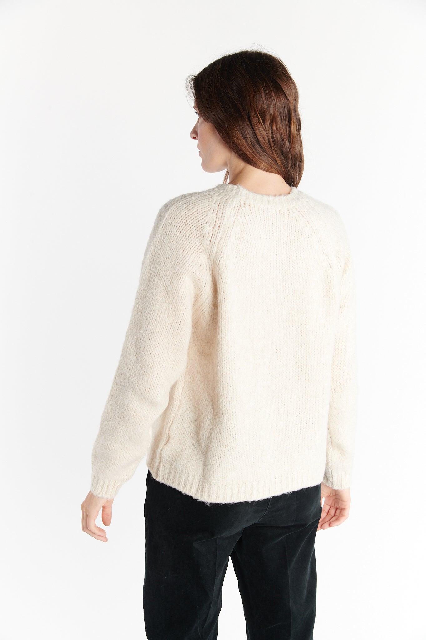 PULL COL ROND DUNA NATUREL