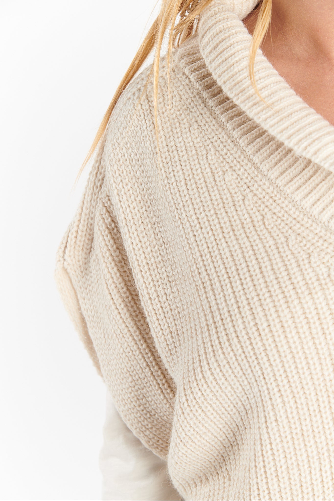 PULL MANCHES COURTES DALTON NATUREL