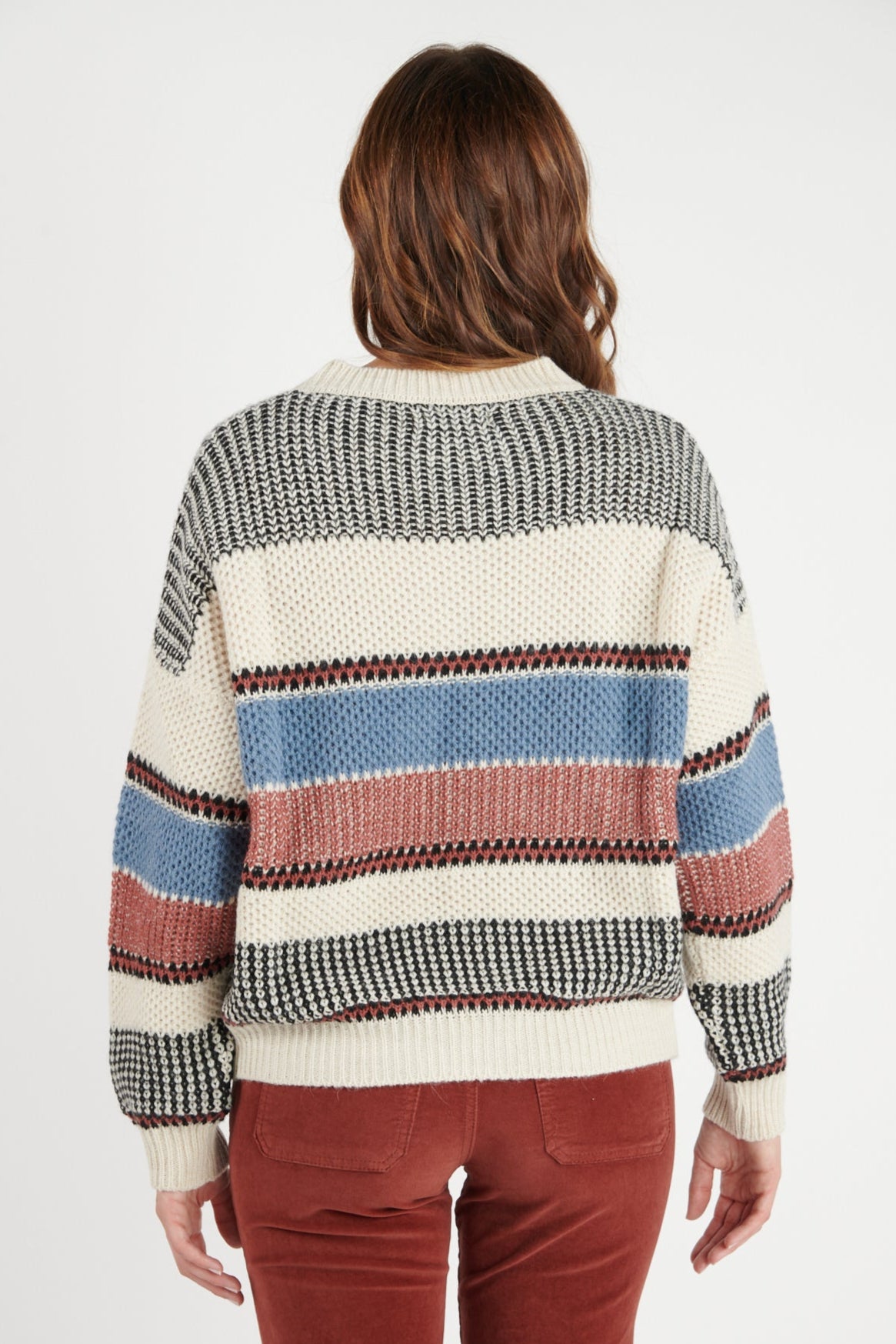 PULL AMPLE DONY NATUREL DENIM