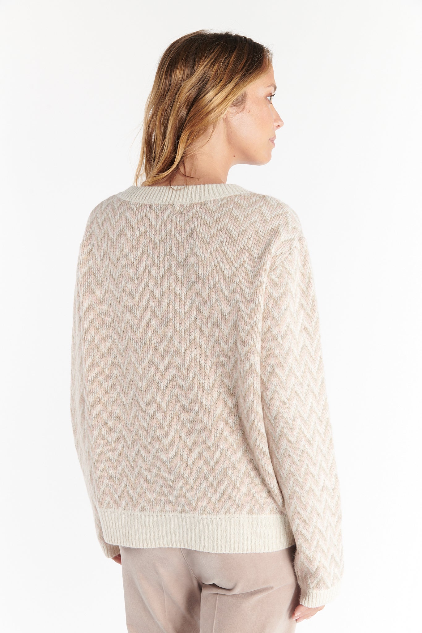PULL ZIG ZAG DAREN MIX NATUREL