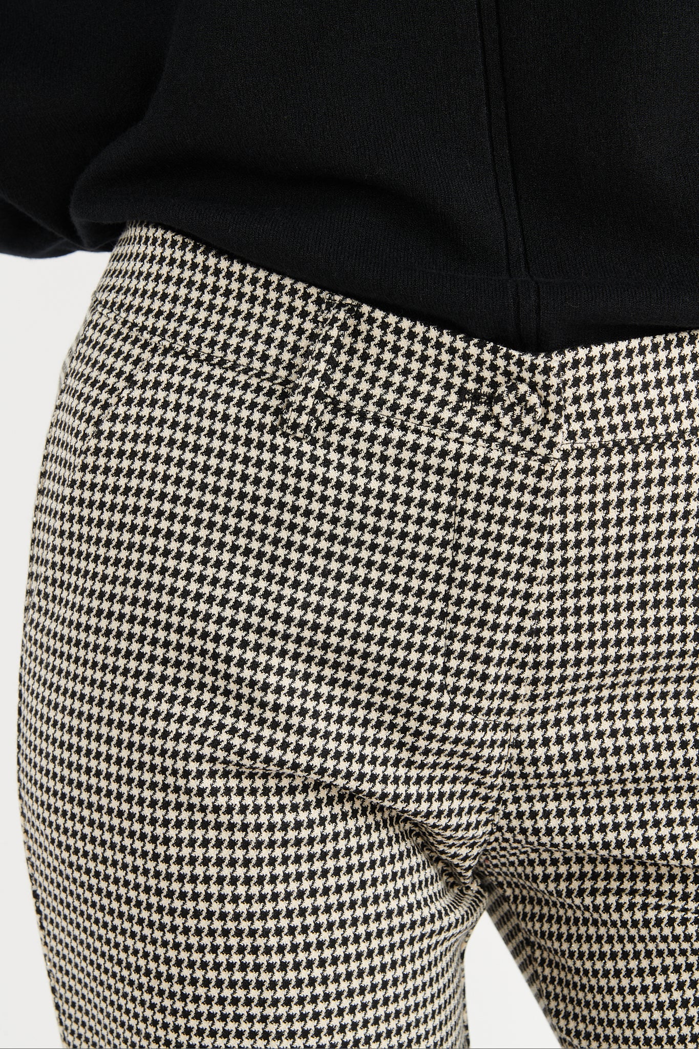 PANTALON PIED DE POULE LUREX BOB