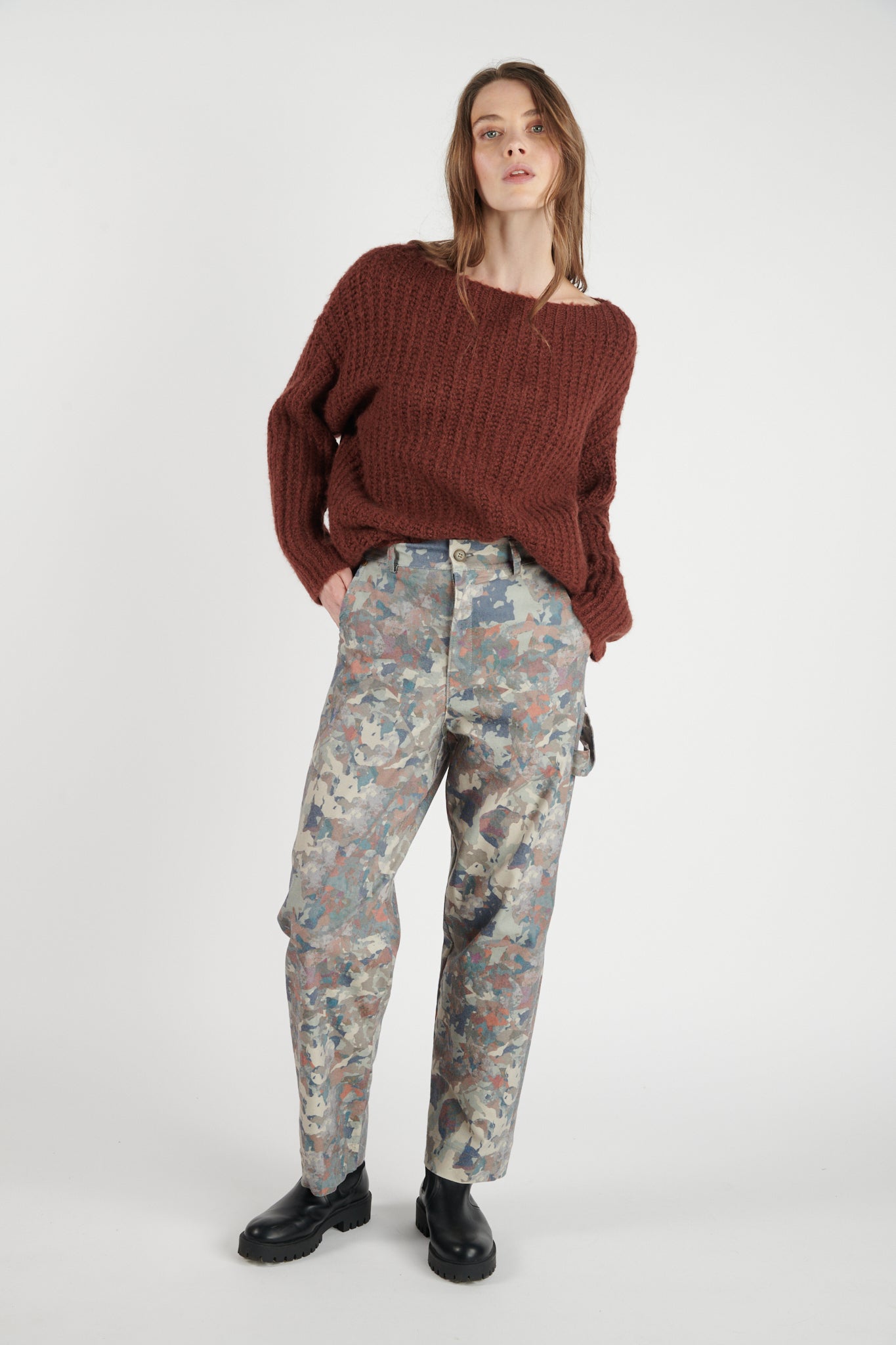 PANTALON CHARPENTIER DASTIN TAUPE