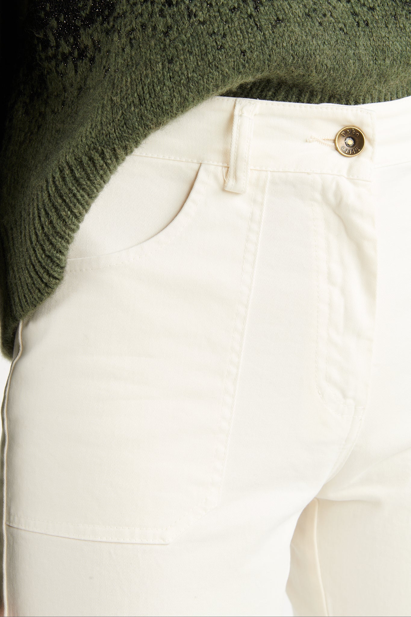 PANTALON FLARE BRUNA NATUREL