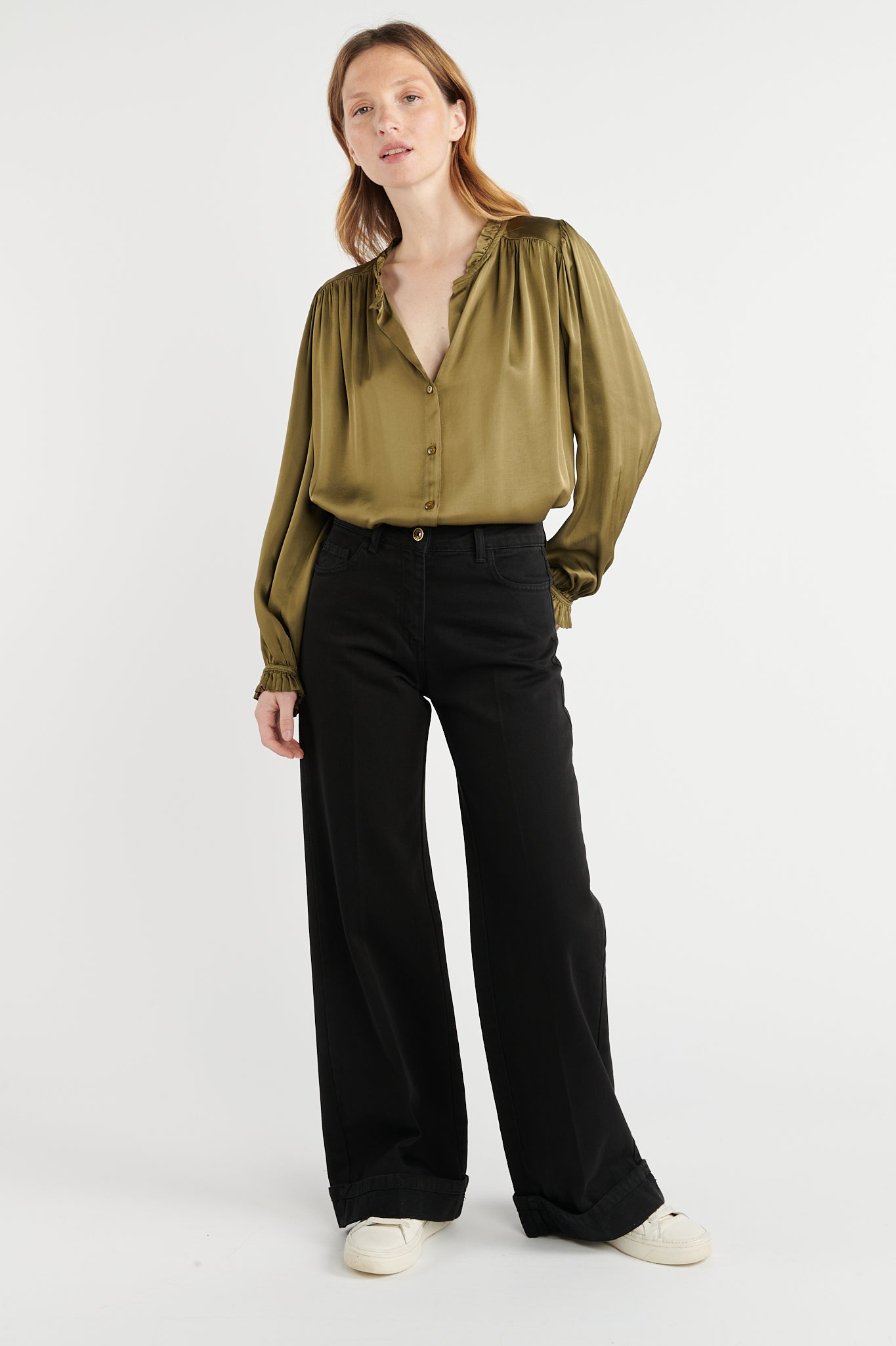 PANTALON ÉVASÉ BONNIE NOIR