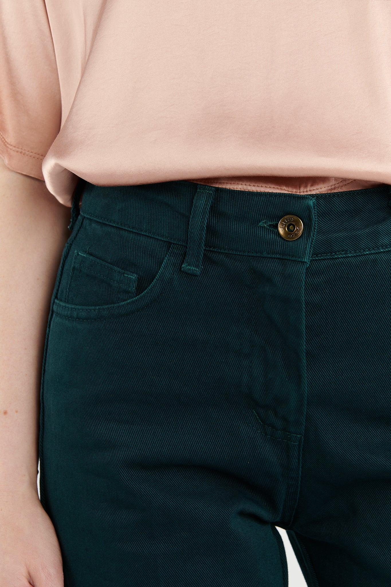 PANTALON ÉVASÉ BONNIE VERT FOREST