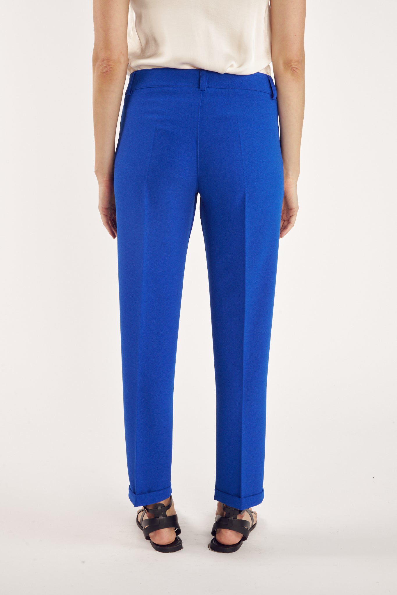 AUGUSTIN SAPPHIRE BLUE CIGARETTE 7/8 TROUSERS