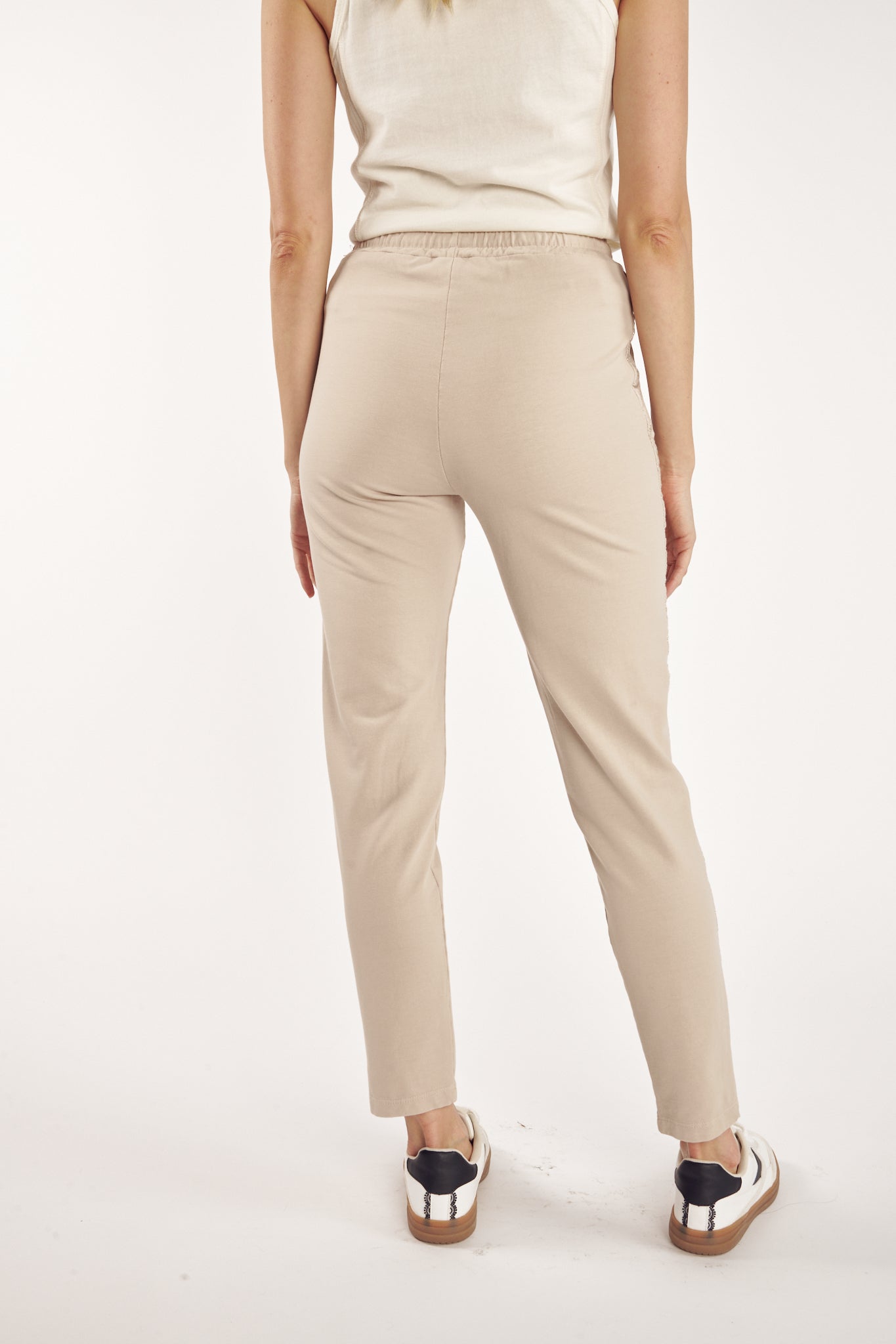 JOGGING DÉTAIL LUREX ALFRED SABLE
