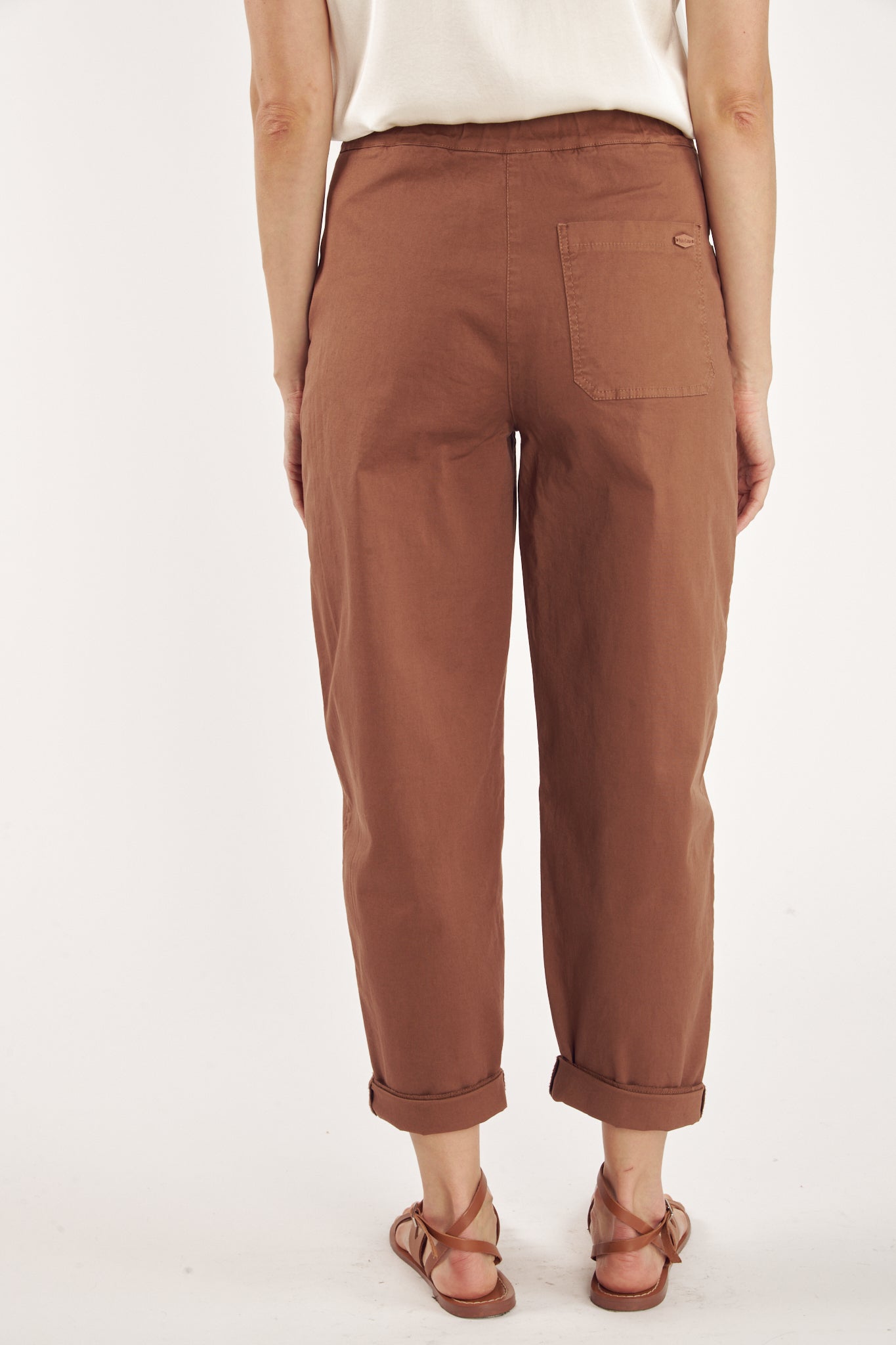 CHANDLER LOOSE TROUSERS CACAO