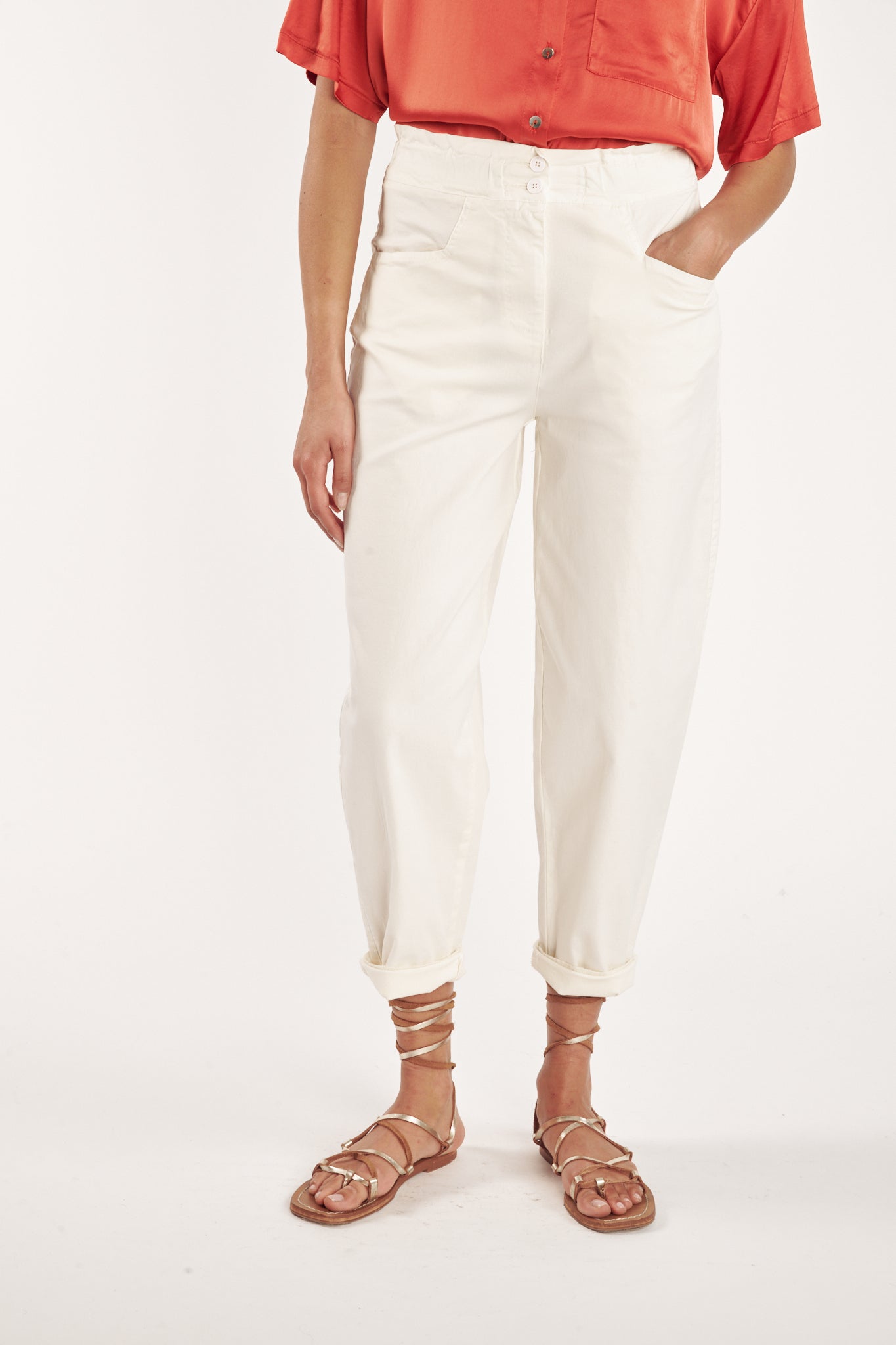 PANTALON LOOSE CHANDLER NATUREL