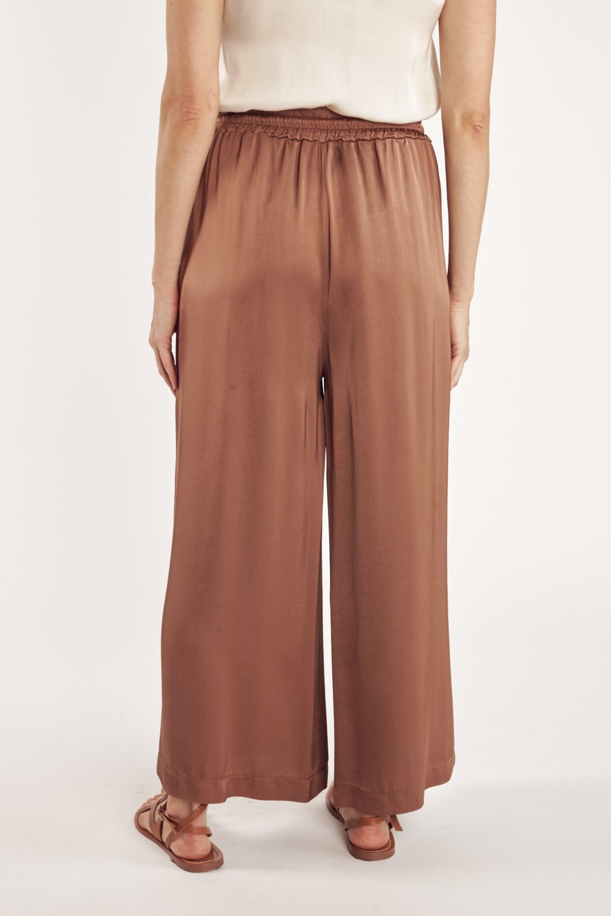 PANTALON AMPLE 7/8 ALIOT CAPPUCCINO