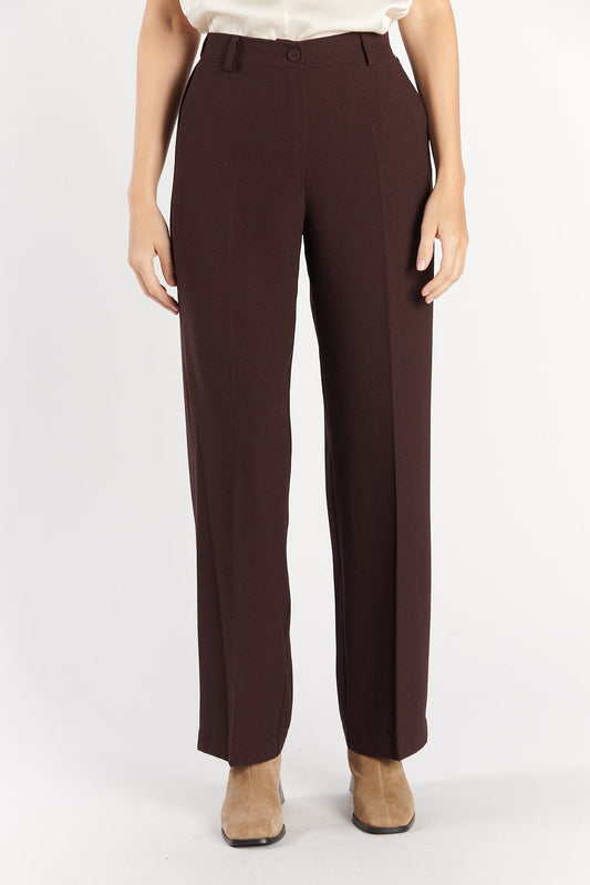 PANTALON LARGE NATHAN CHOCO