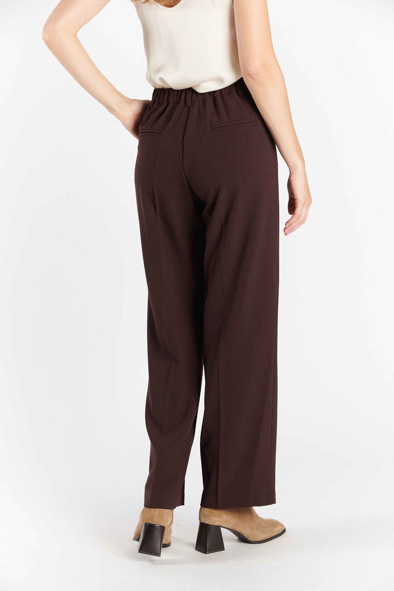 PANTALON LARGE NATHAN CHOCO
